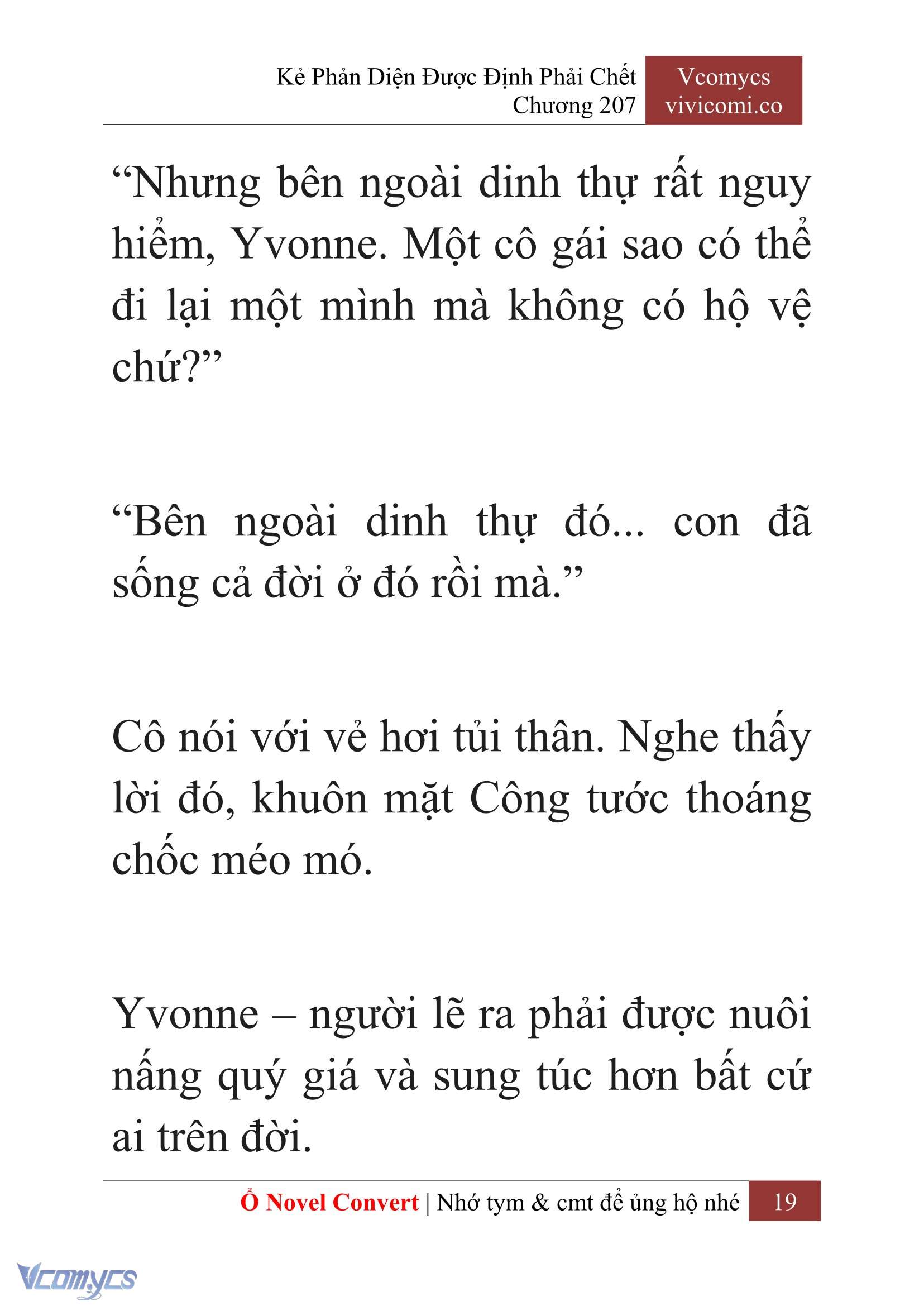 [Novel] Kẻ Phản Diện Được Định Phải Chết Chap 207 - Trang 2