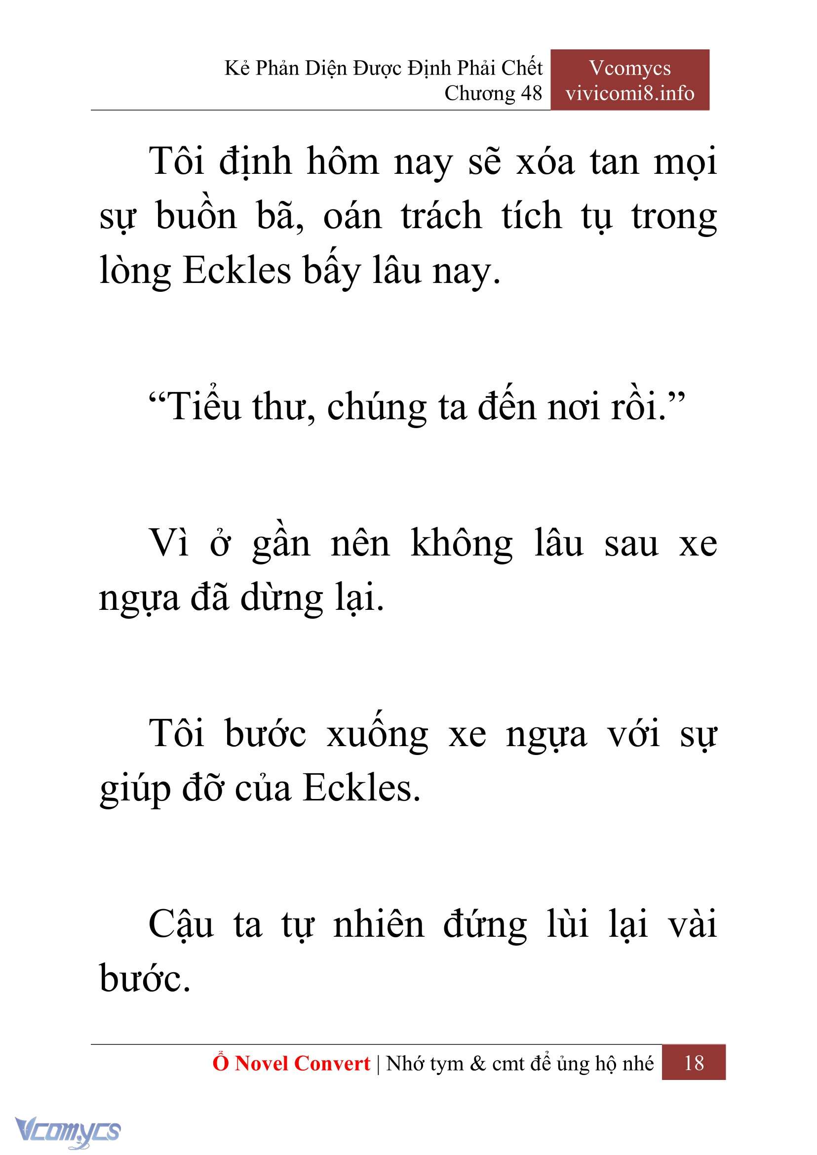 [Novel] Kẻ Phản Diện Được Định Phải Chết Chap 48 - Trang 2