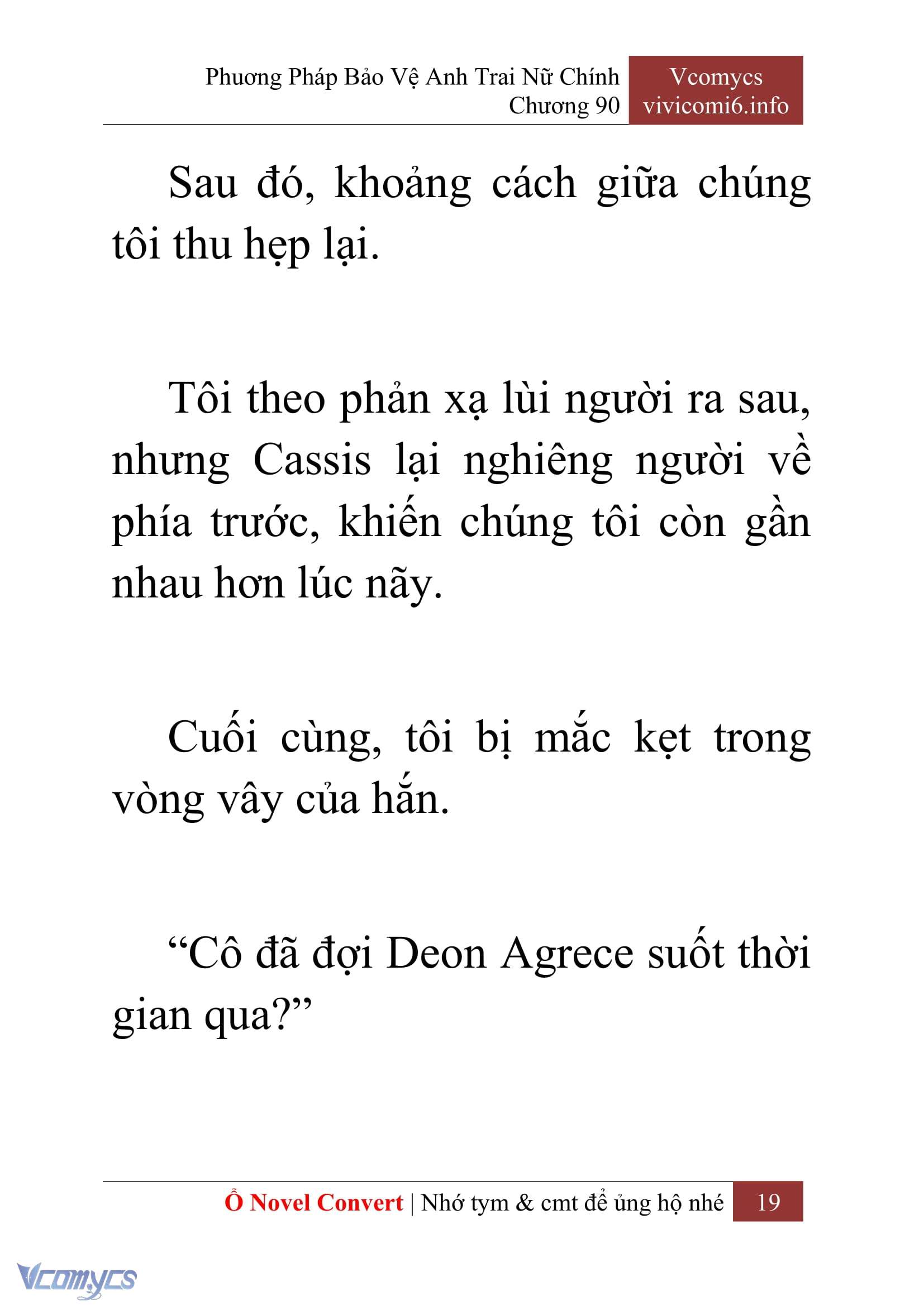 [Novel] Phương Pháp Bảo Vệ Anh Trai Nữ Chính Chap 90 - Trang 2