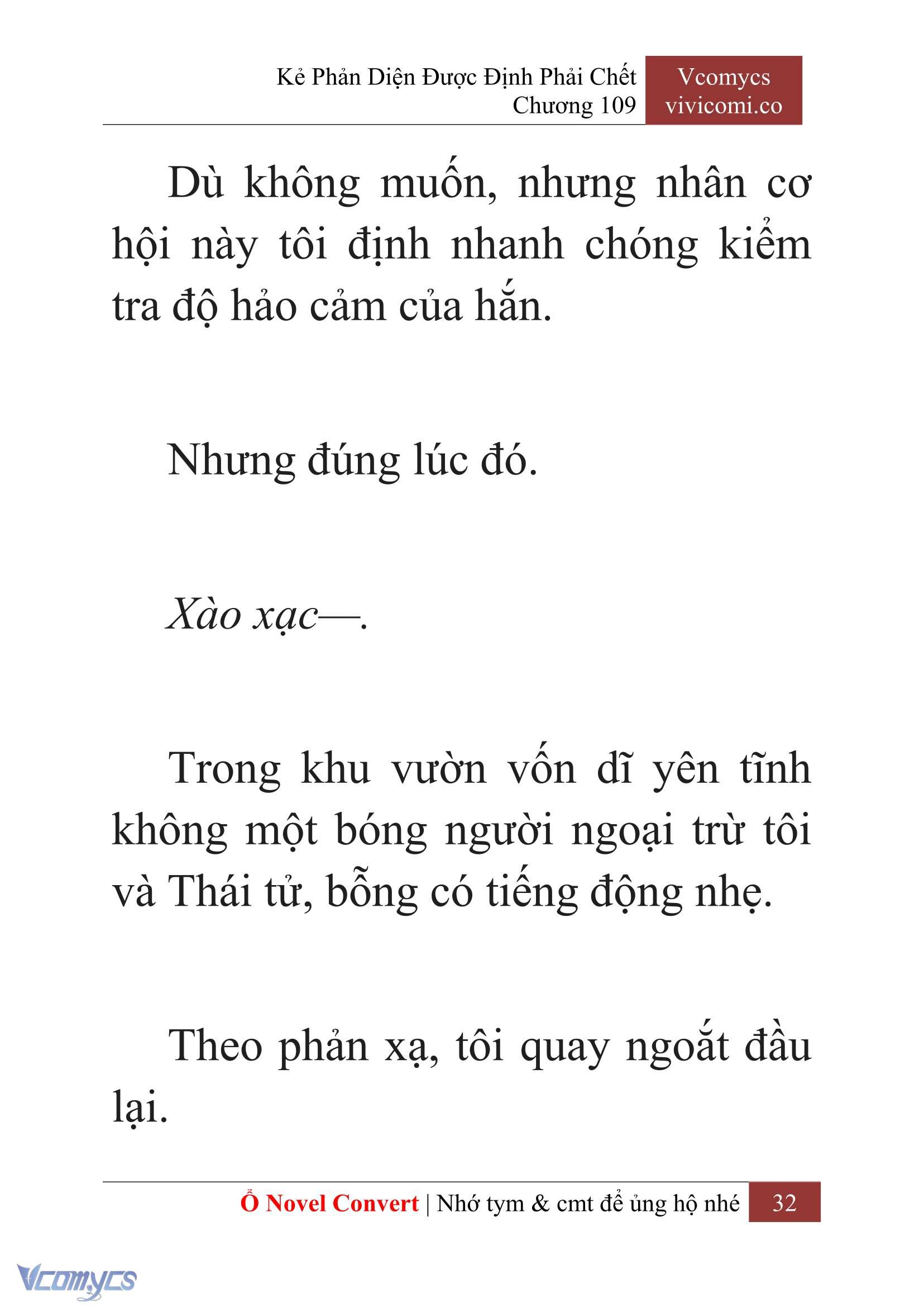[Novel] Kẻ Phản Diện Được Định Phải Chết Chap 109 - Trang 2