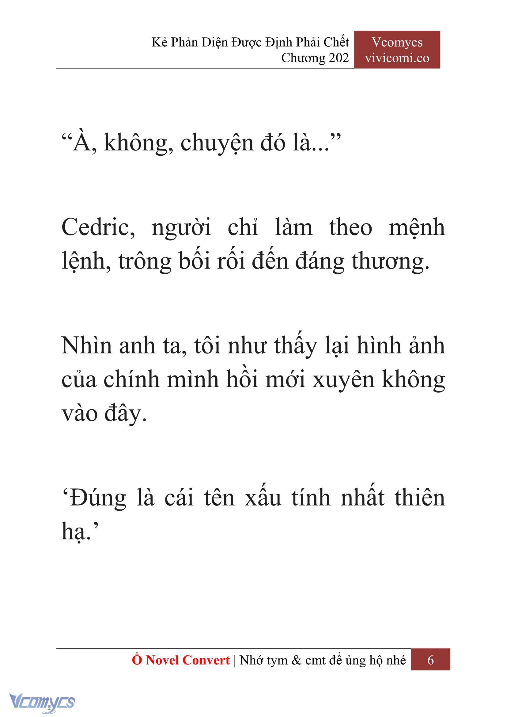 [Novel] Kẻ Phản Diện Được Định Phải Chết Chap 202 - Trang 2
