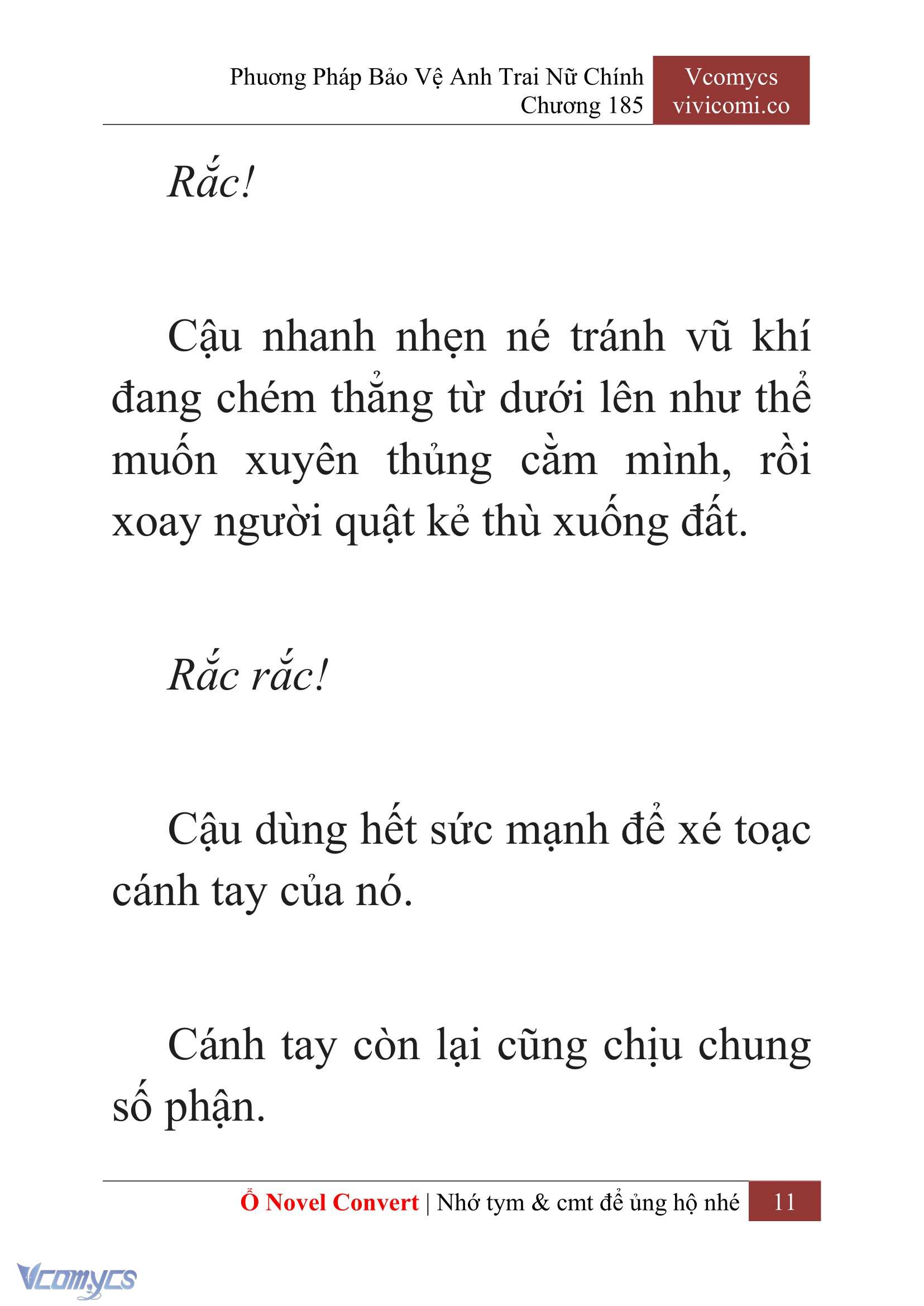 [Novel] Phương Pháp Bảo Vệ Anh Trai Nữ Chính Chap 185 - Trang 2