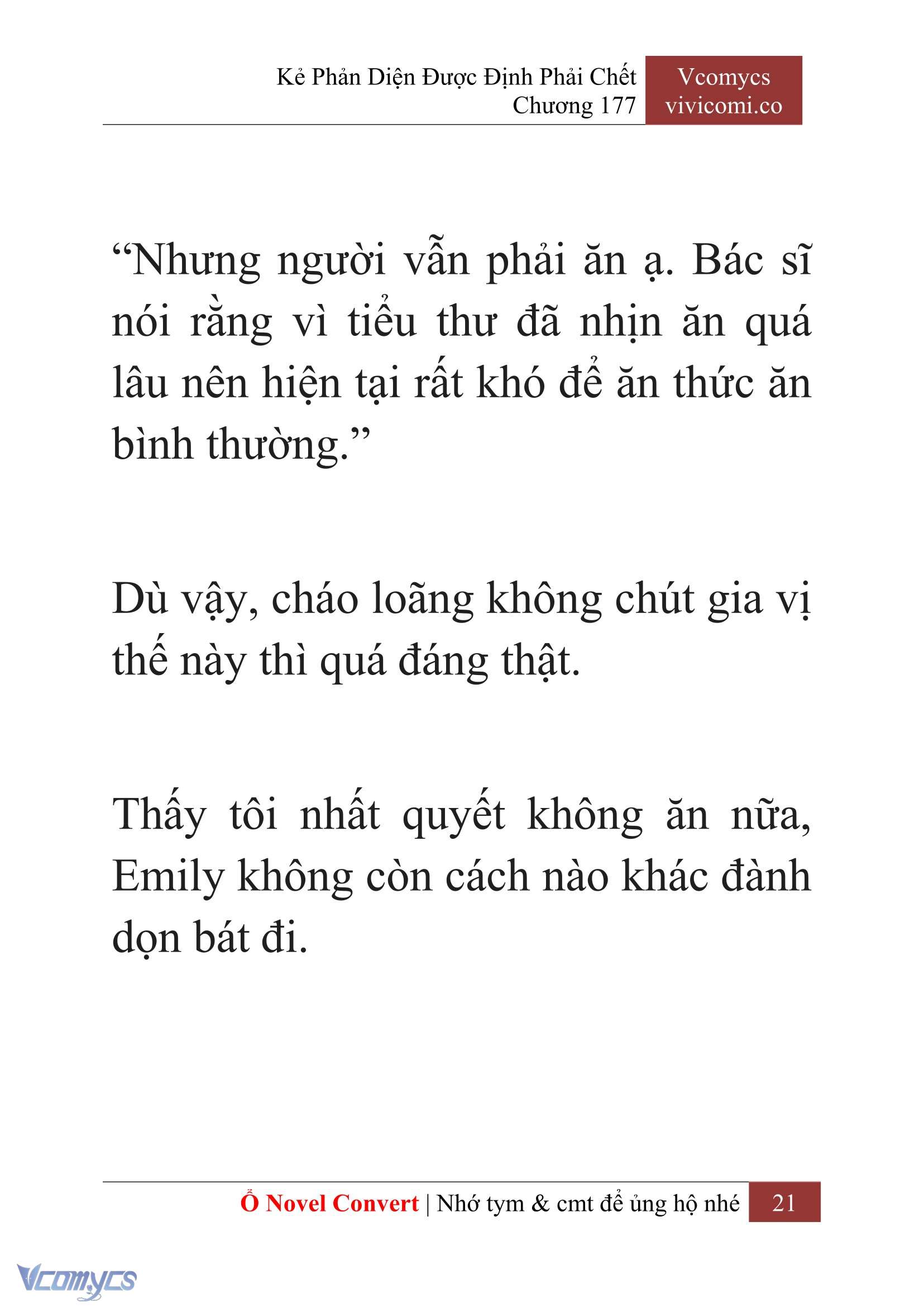 [Novel] Kẻ Phản Diện Được Định Phải Chết Chap 177 - Trang 2