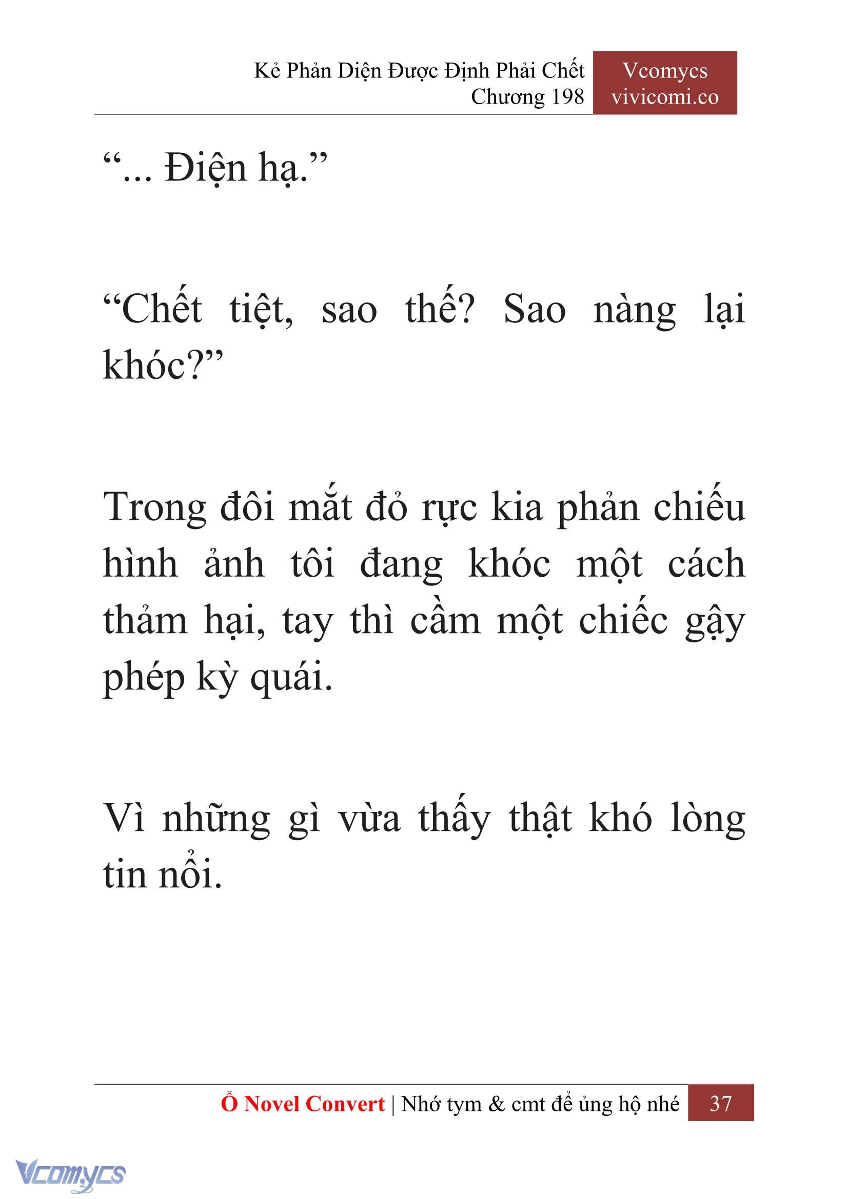 [Novel] Kẻ Phản Diện Được Định Phải Chết Chap 198 - Trang 2