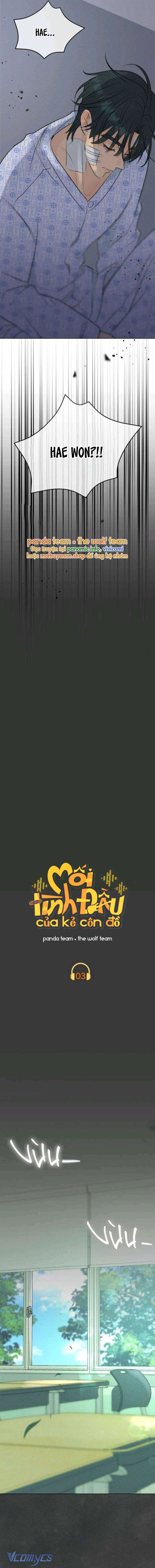 Mối Tình Đầu Của Kẻ Côn Đồ Chap 3 - Trang 2