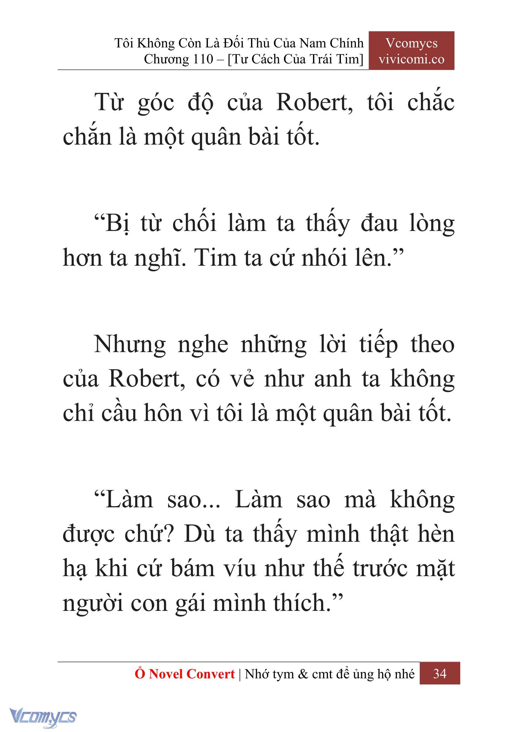[Novel] Tôi Không Còn Là Đối Thủ Của Nam Chính Chap 110 - Trang 2