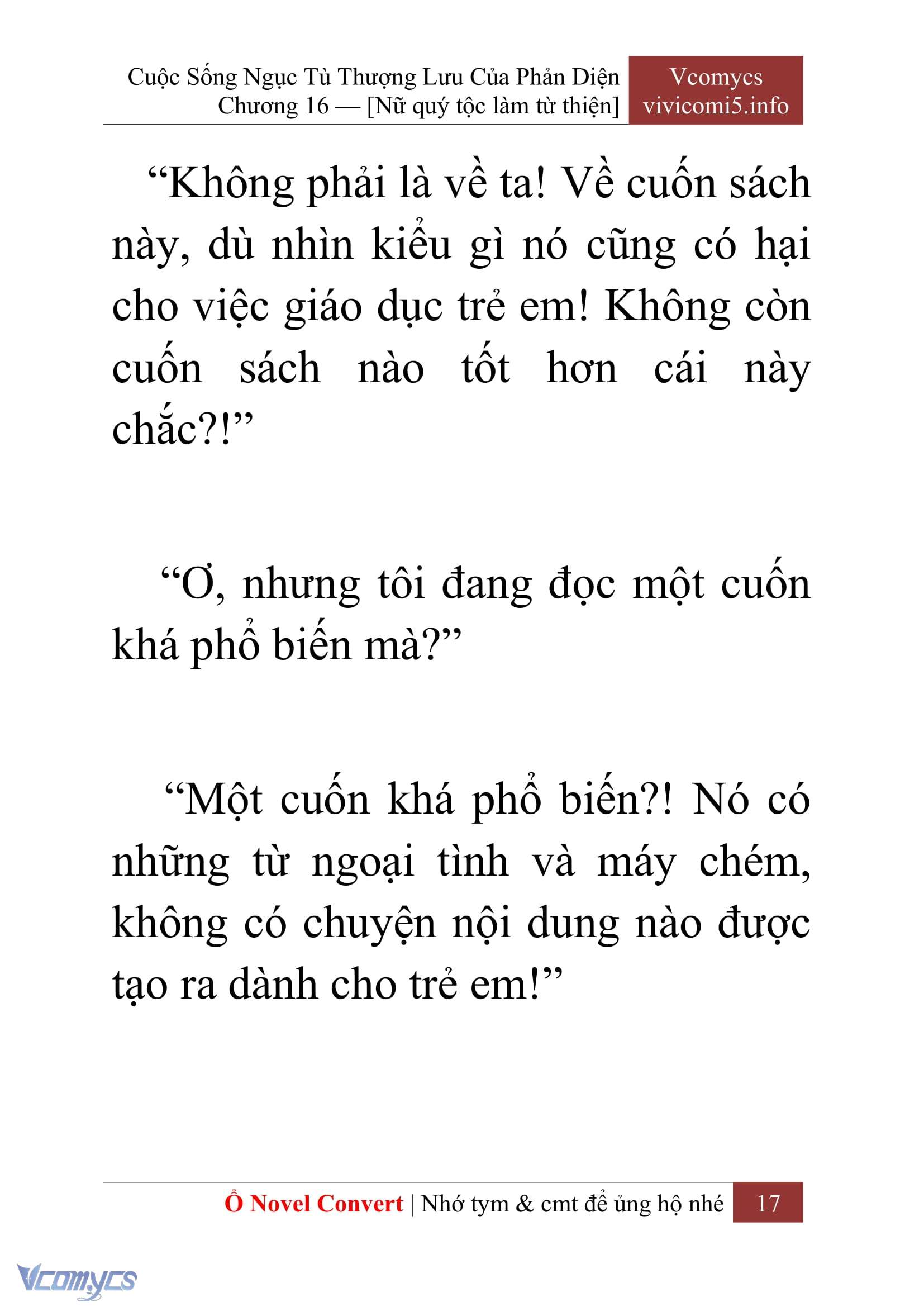 [Novel] Cuộc Sống Ngục Tù Thượng Lưu Của Nhân Vật Phản Diện Chap 16 - Trang 2