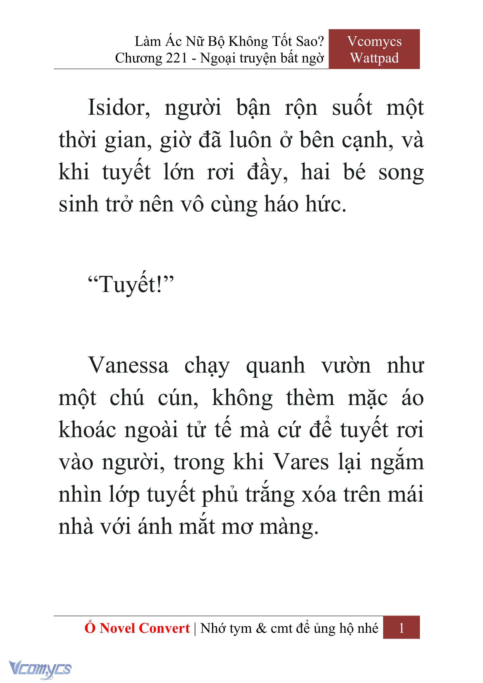 [Novel] Làm Ác Nữ Bộ Không Tốt Sao? Chap 221 - Trang 2