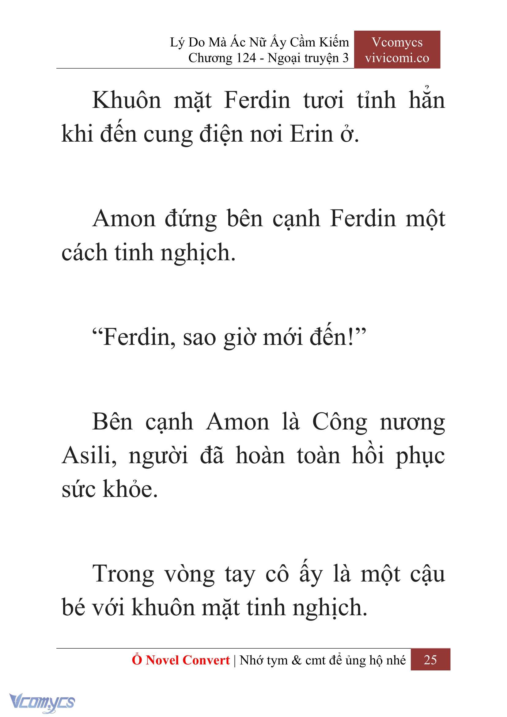 [Novel] Lý Do Mà Ác Nữ Ấy Cầm Kiếm Chap 124 - Trang 2