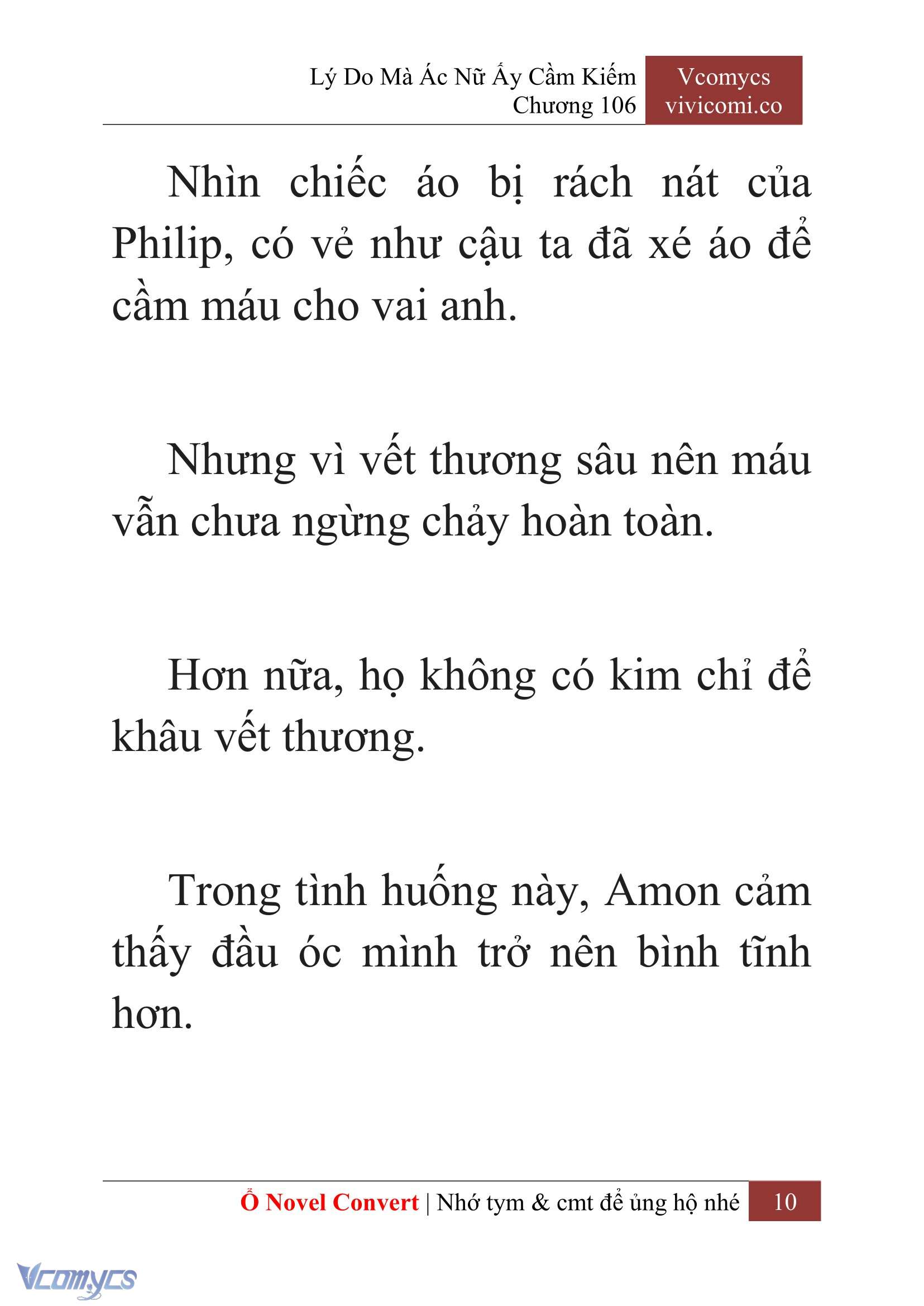 [Novel] Lý Do Mà Ác Nữ Ấy Cầm Kiếm Chap 106 - Trang 2
