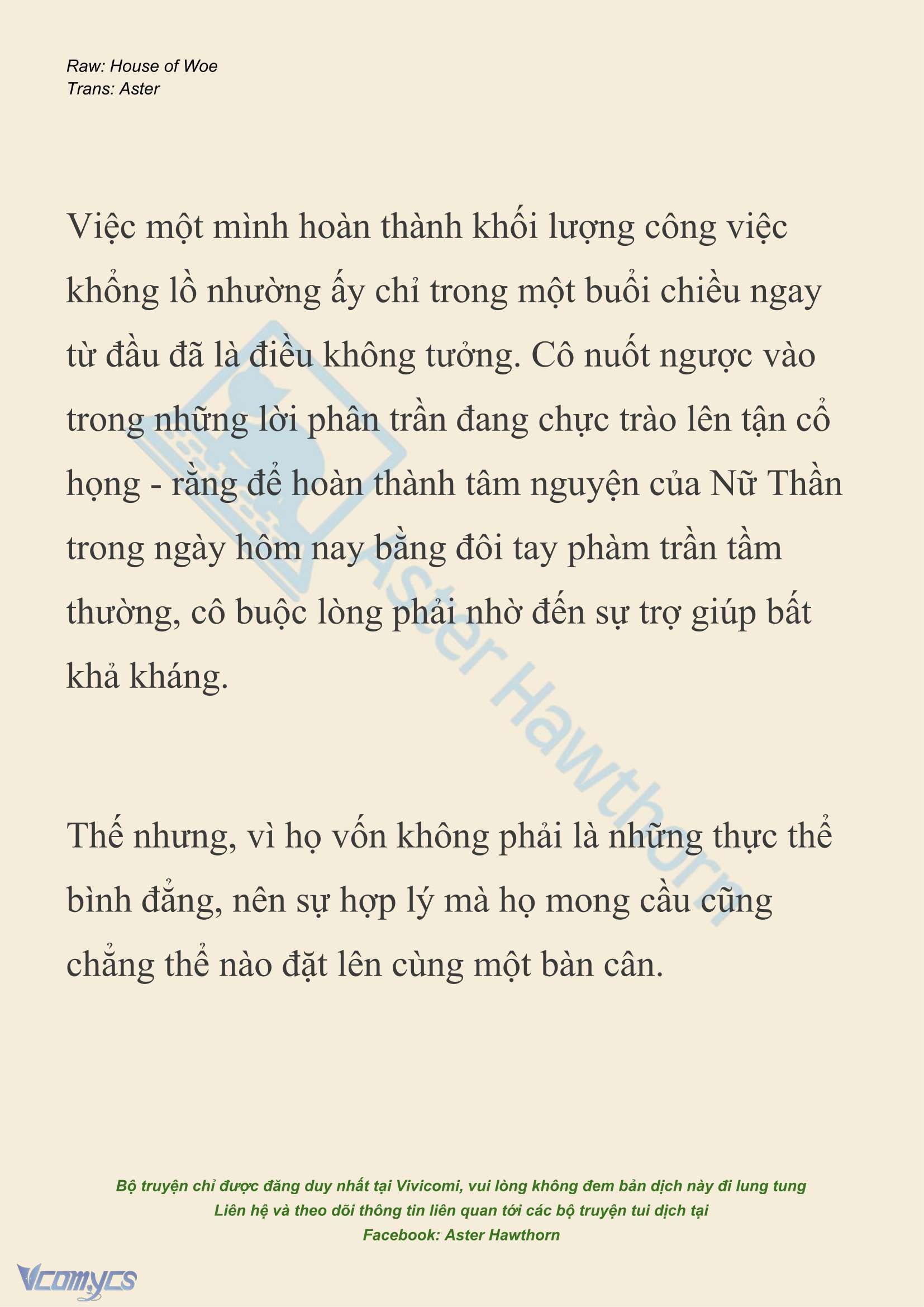 [NOVEL] Dành Cho Các Nữ Thần: Dành cho Psyche Chap 41 - Trang 2