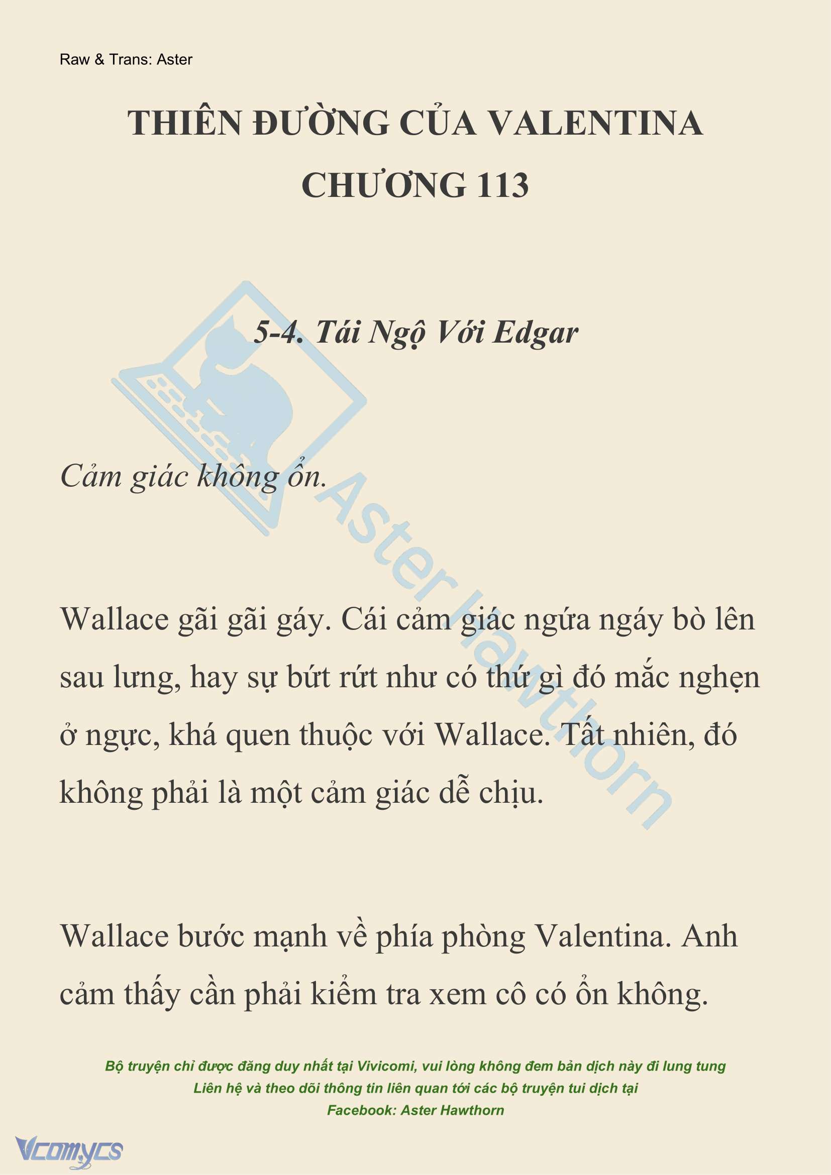 [NOVEL] Thiên Đường Của Valentina Chap 113 - Trang 2