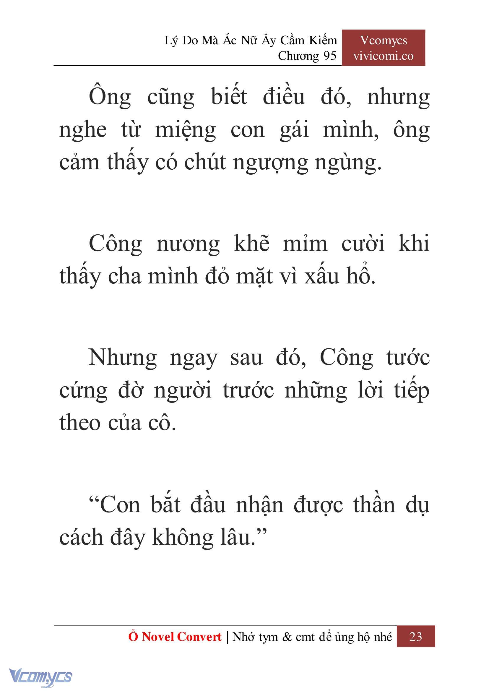 [Novel] Lý Do Mà Ác Nữ Ấy Cầm Kiếm Chap 95 - Trang 2