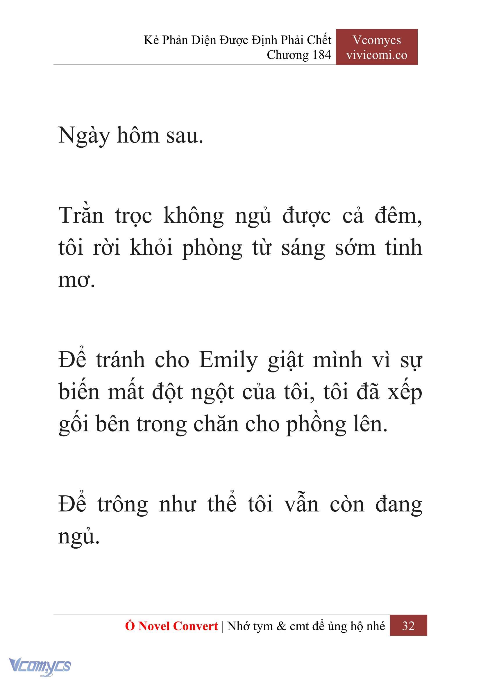 [Novel] Kẻ Phản Diện Được Định Phải Chết Chap 184 - Trang 2