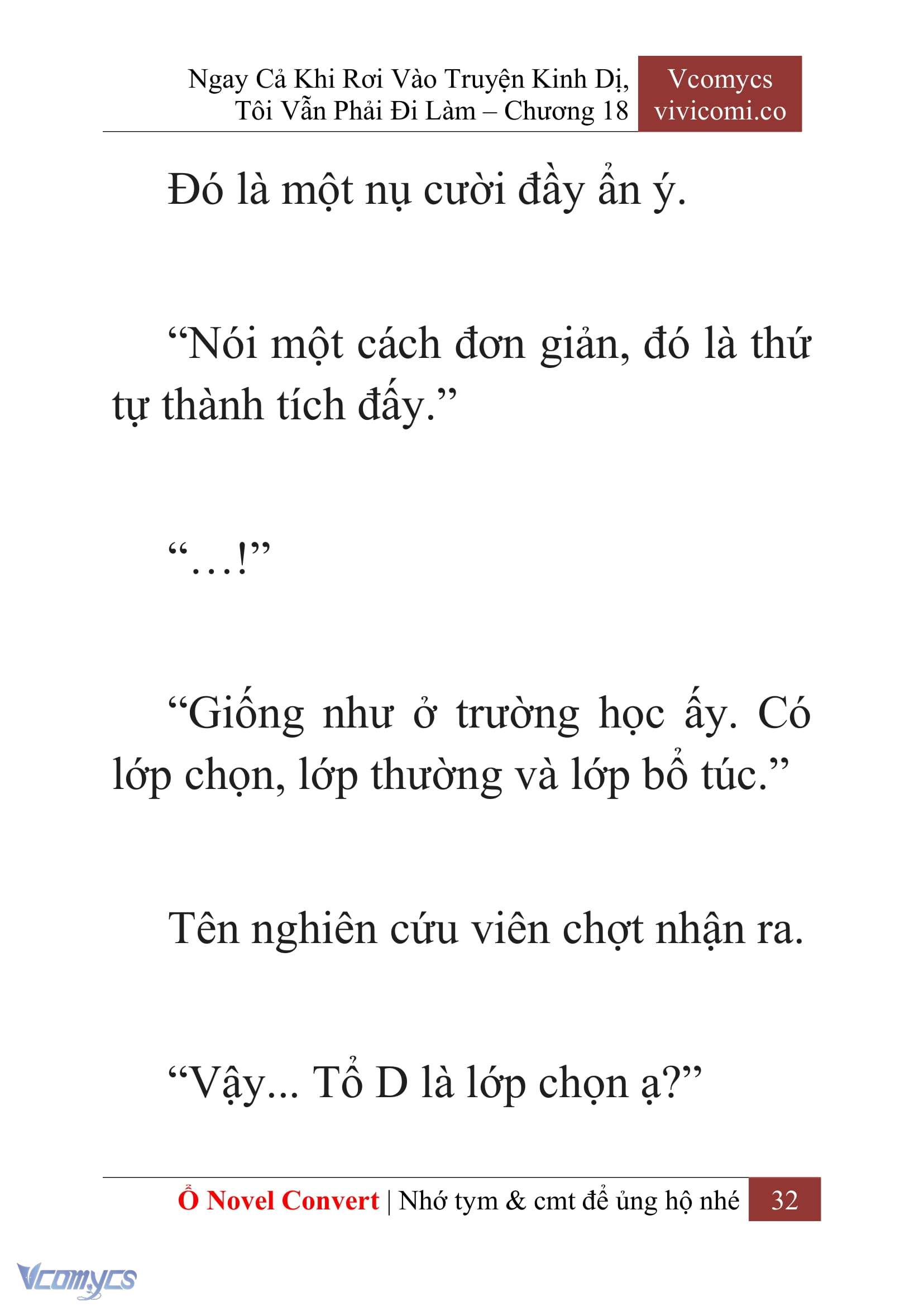 [Novel] Ngay Cả Khi Rơi Vào Truyện Kinh Dị, Tôi Vẫn Phải Đi Làm Chap 18 - Trang 2