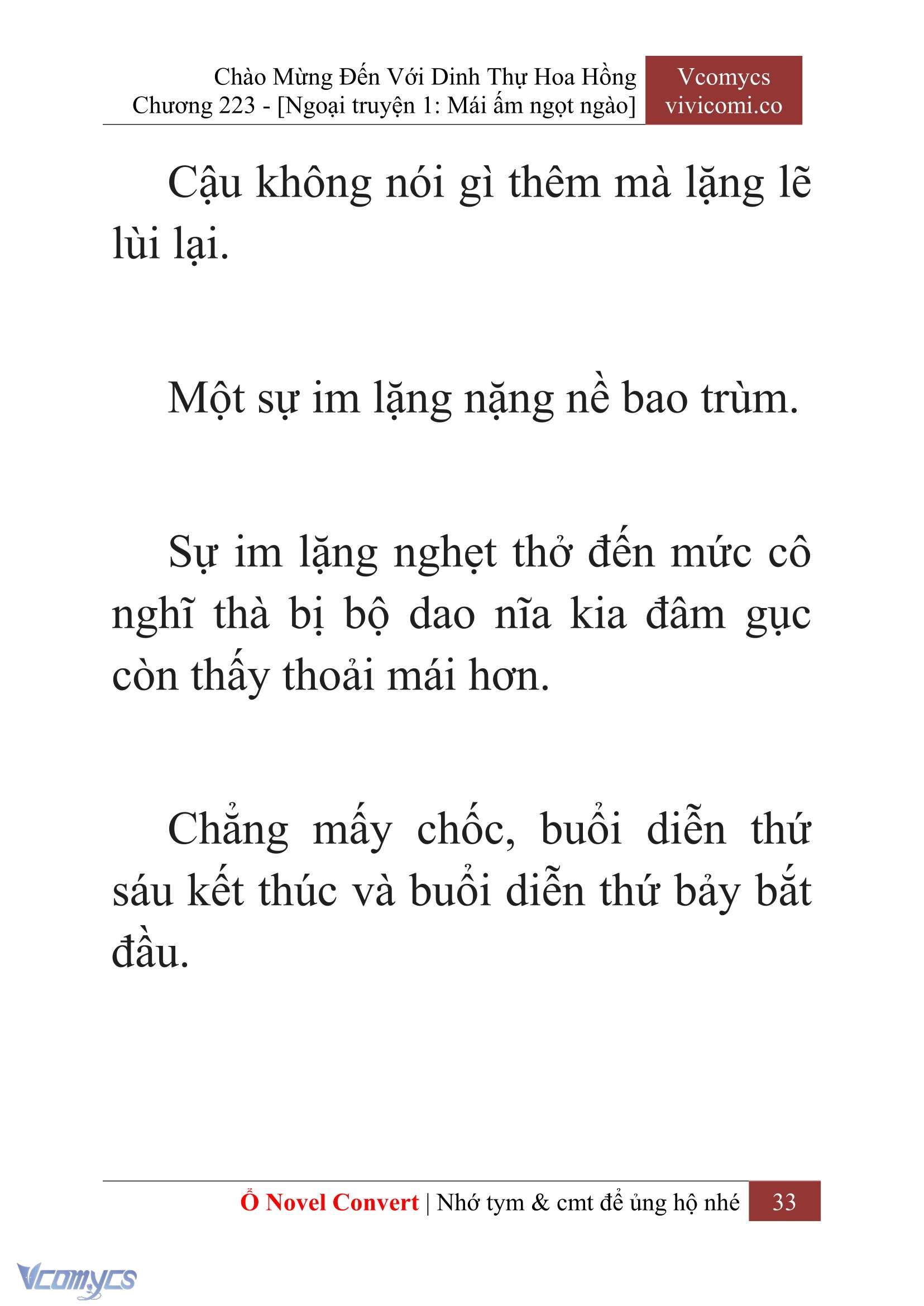 [Novel] Chào Mừng Đến Với Dinh Thự Hoa Hồng Chap 223 - Trang 2
