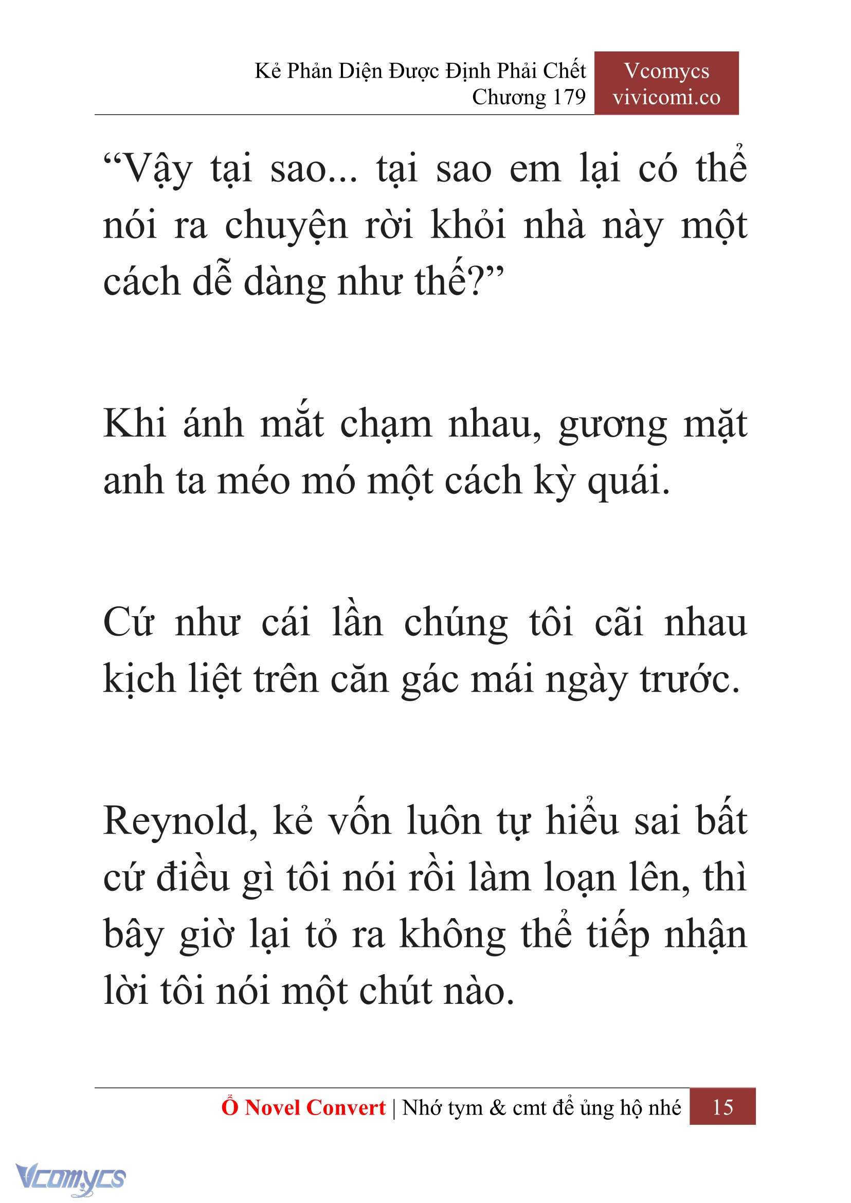 [Novel] Kẻ Phản Diện Được Định Phải Chết Chap 179 - Trang 2