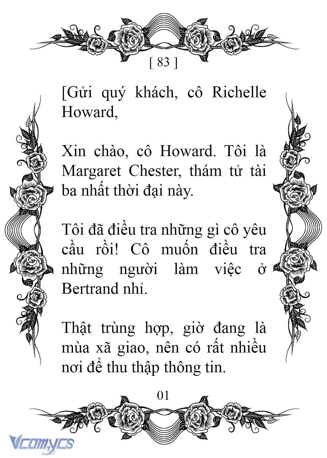 [Novel] Chào Mừng Đến Với Dinh Thự Hoa Hồng Chap 83 - Trang 2