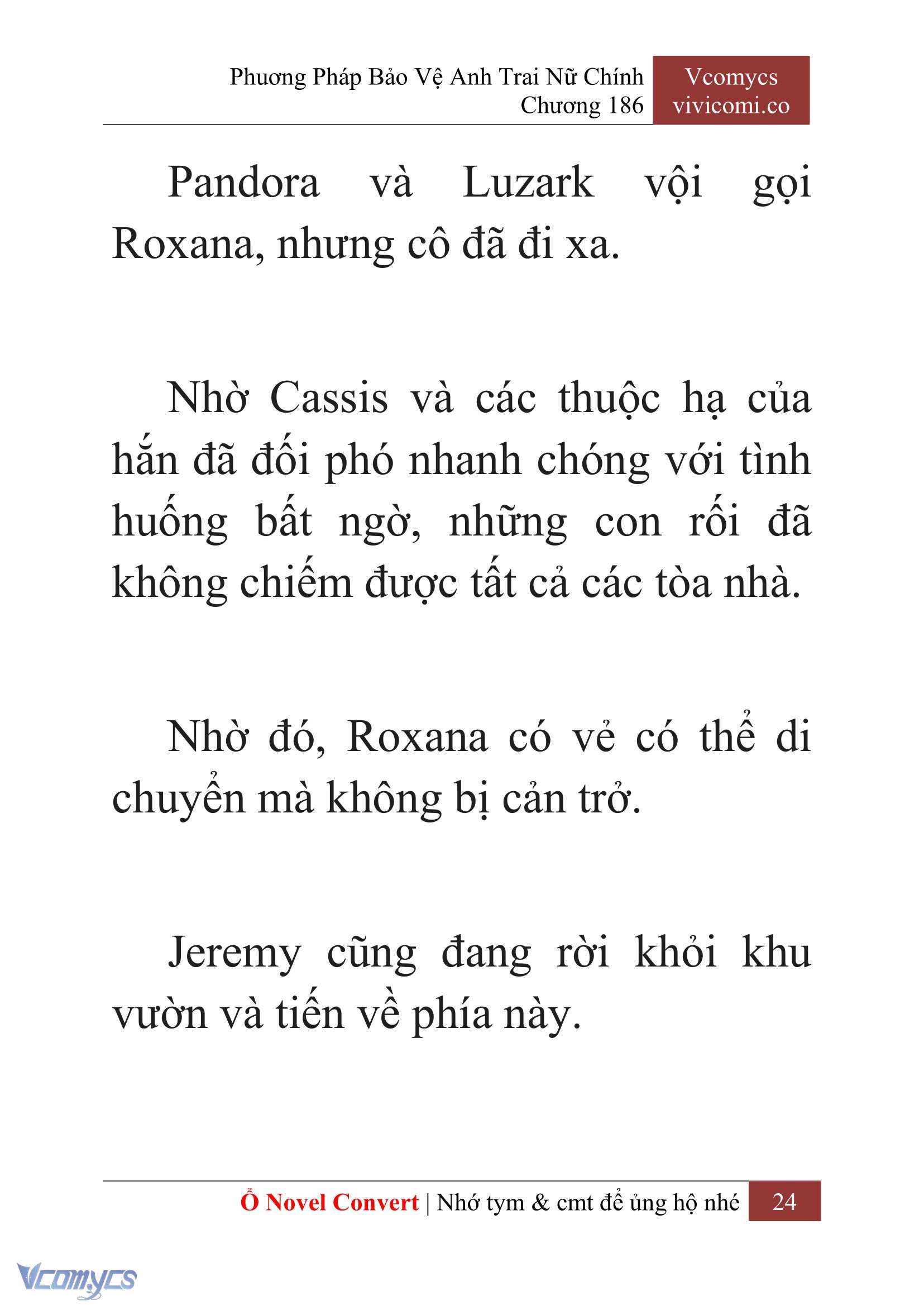[Novel] Phương Pháp Bảo Vệ Anh Trai Nữ Chính Chap 186 - Trang 2