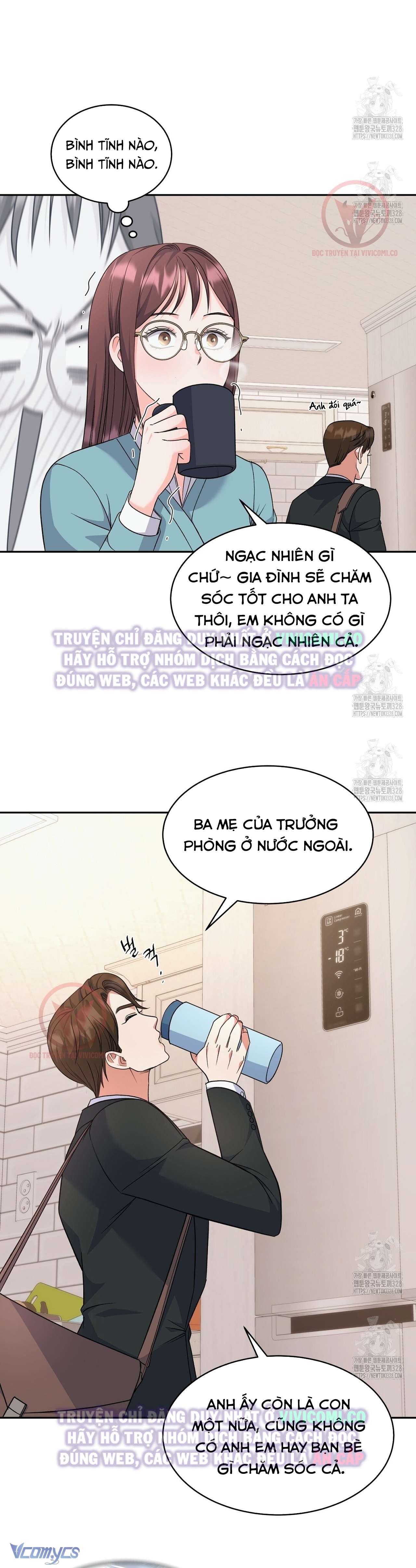 [18+] Sếp Của Anh Trai Tôi Đã Vượt Quá Giới Hạn Chap 9 - Trang 3