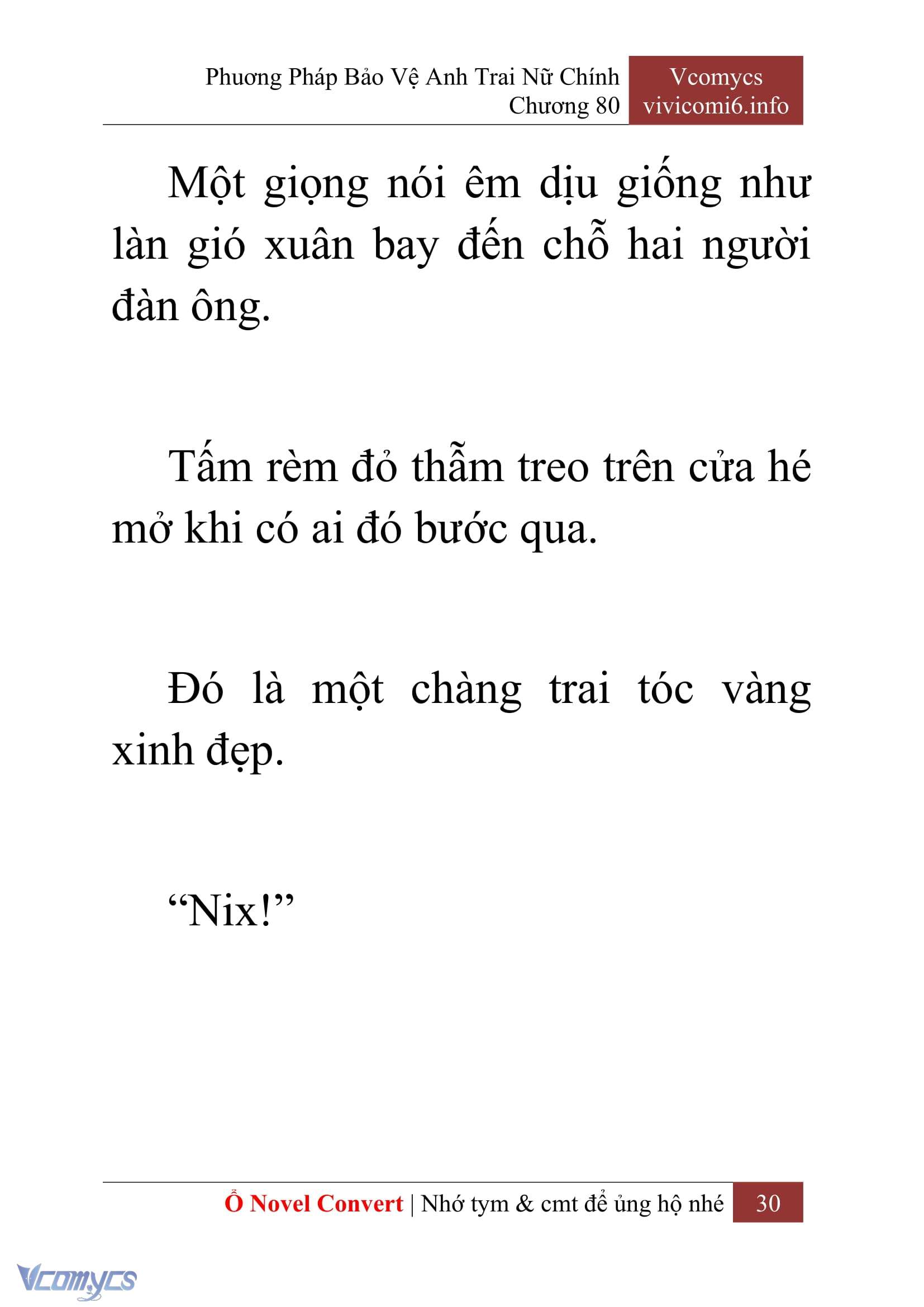 [Novel] Phương Pháp Bảo Vệ Anh Trai Nữ Chính Chap 80 - Trang 2