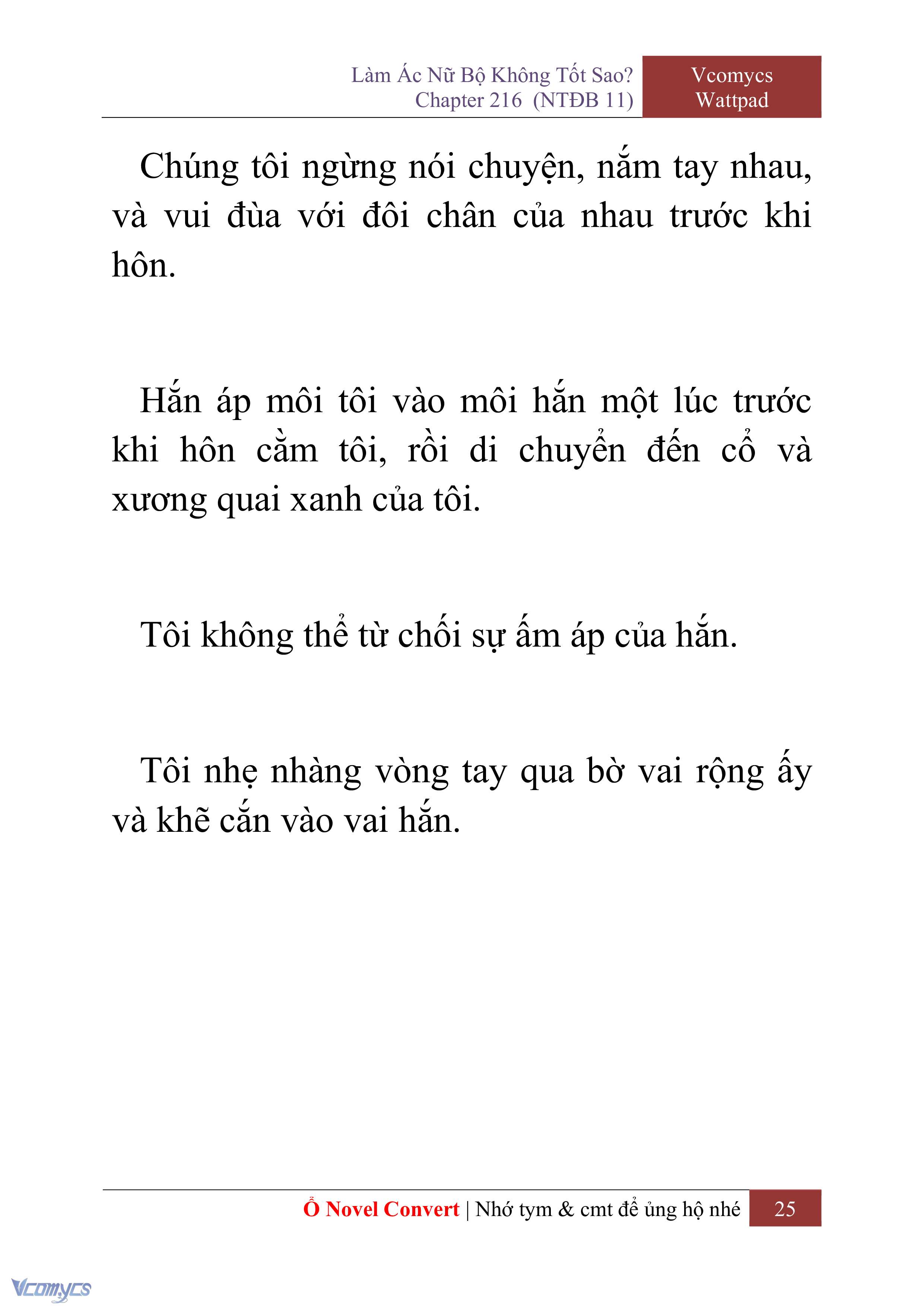 [Novel] Làm Ác Nữ Bộ Không Tốt Sao? Chap 216 - Trang 2