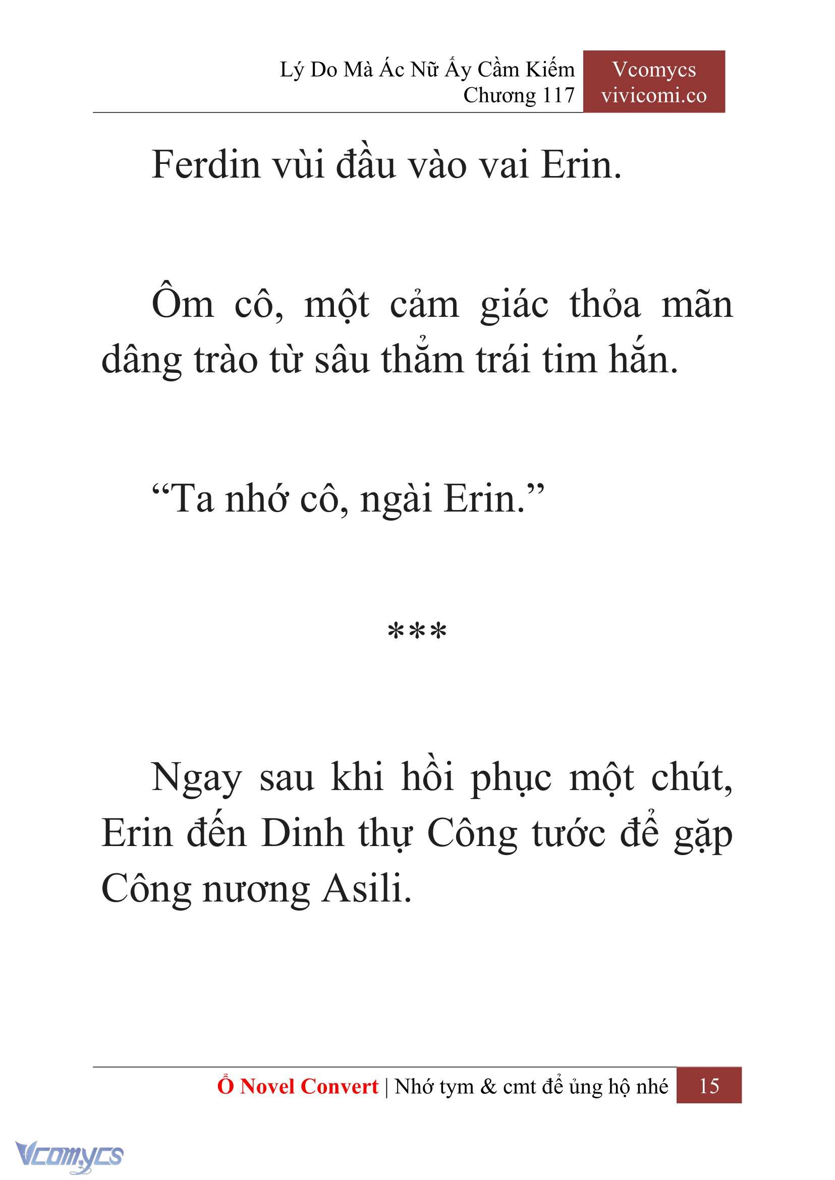 [Novel] Lý Do Mà Ác Nữ Ấy Cầm Kiếm Chap 117 - Trang 2
