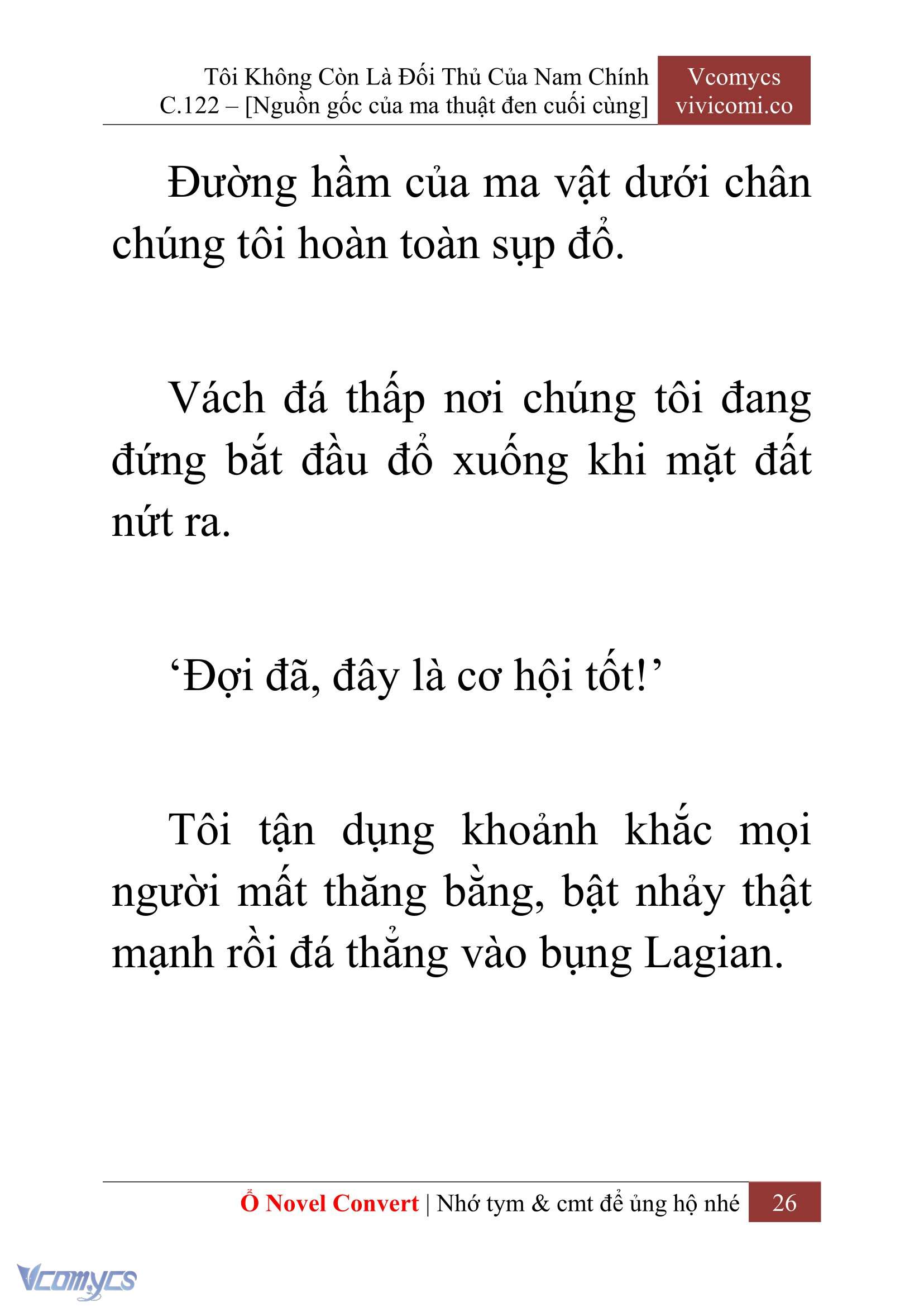 [Novel] Tôi Không Còn Là Đối Thủ Của Nam Chính Chap 122 - Trang 2