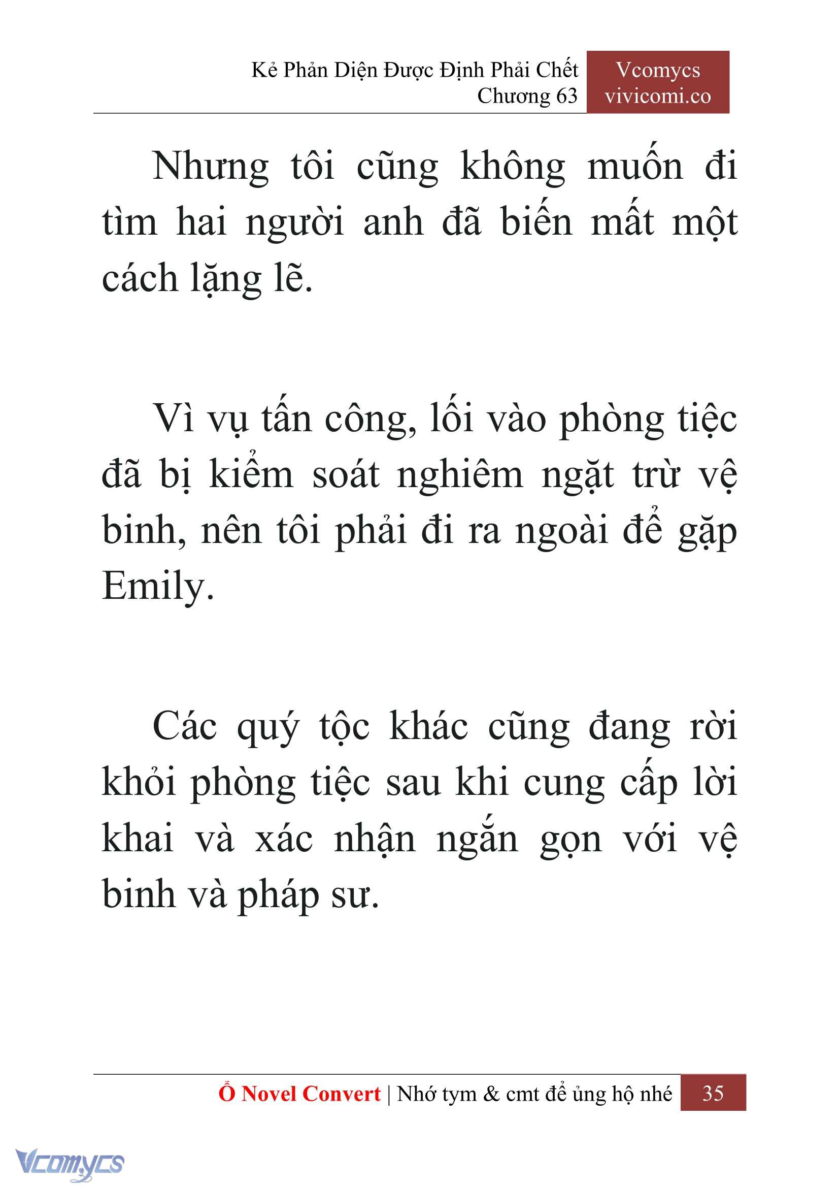 [Novel] Kẻ Phản Diện Được Định Phải Chết Chap 63 - Next Chap 64