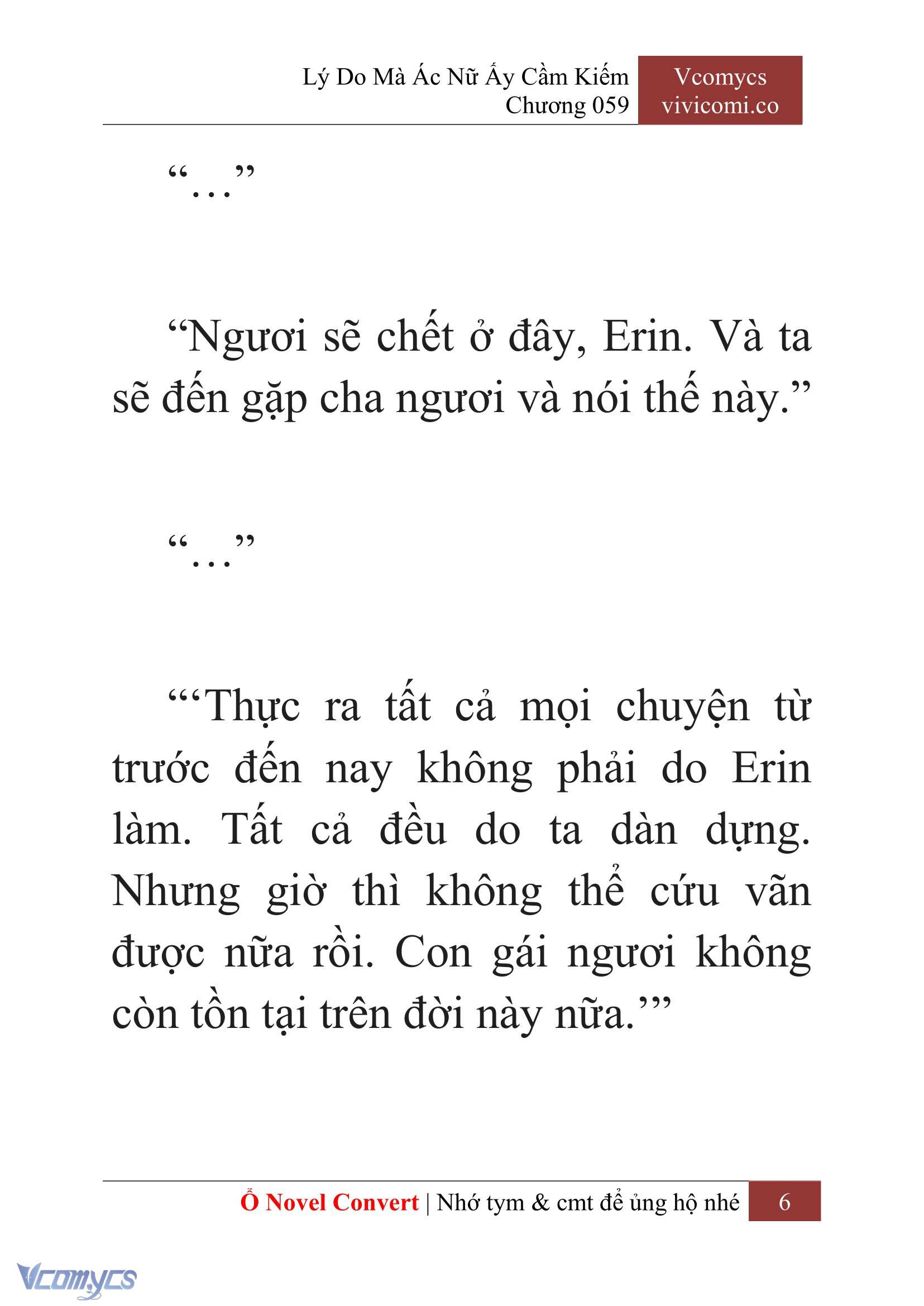 [Novel] Lý Do Mà Ác Nữ Ấy Cầm Kiếm Chap 59 - Trang 2
