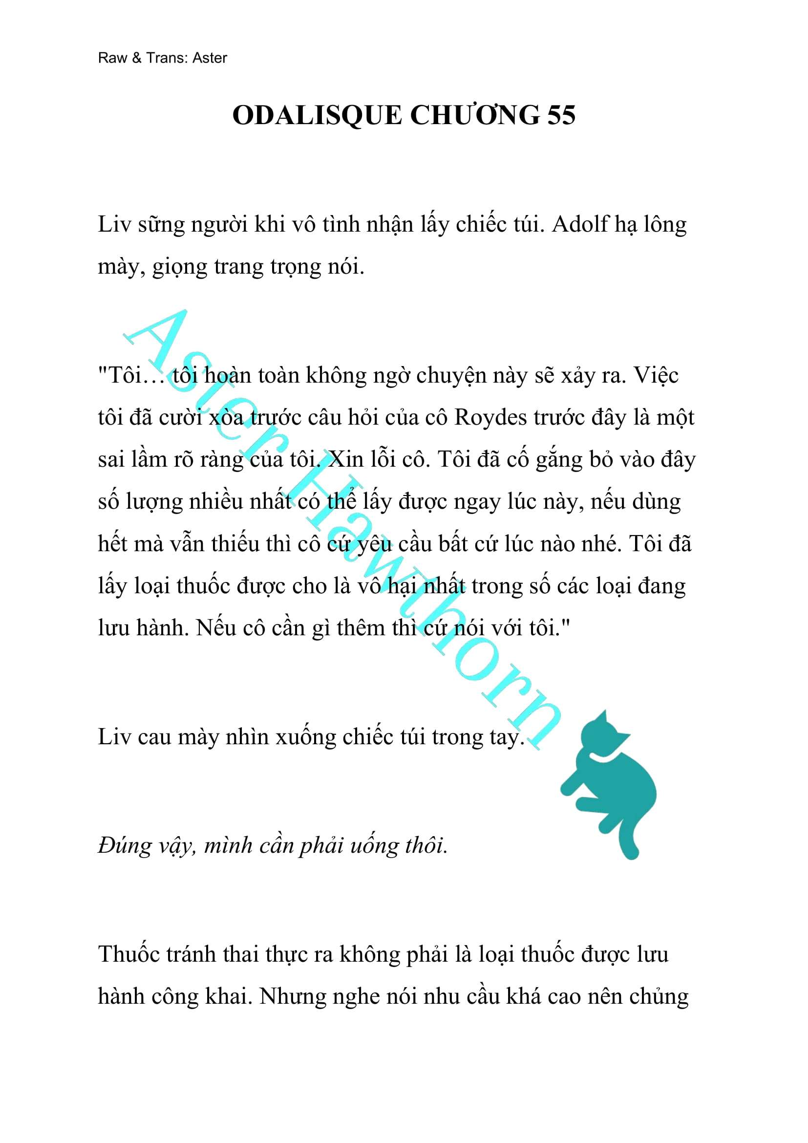 [NOVEL] Odalisque Chap 55 - Next Chap 56