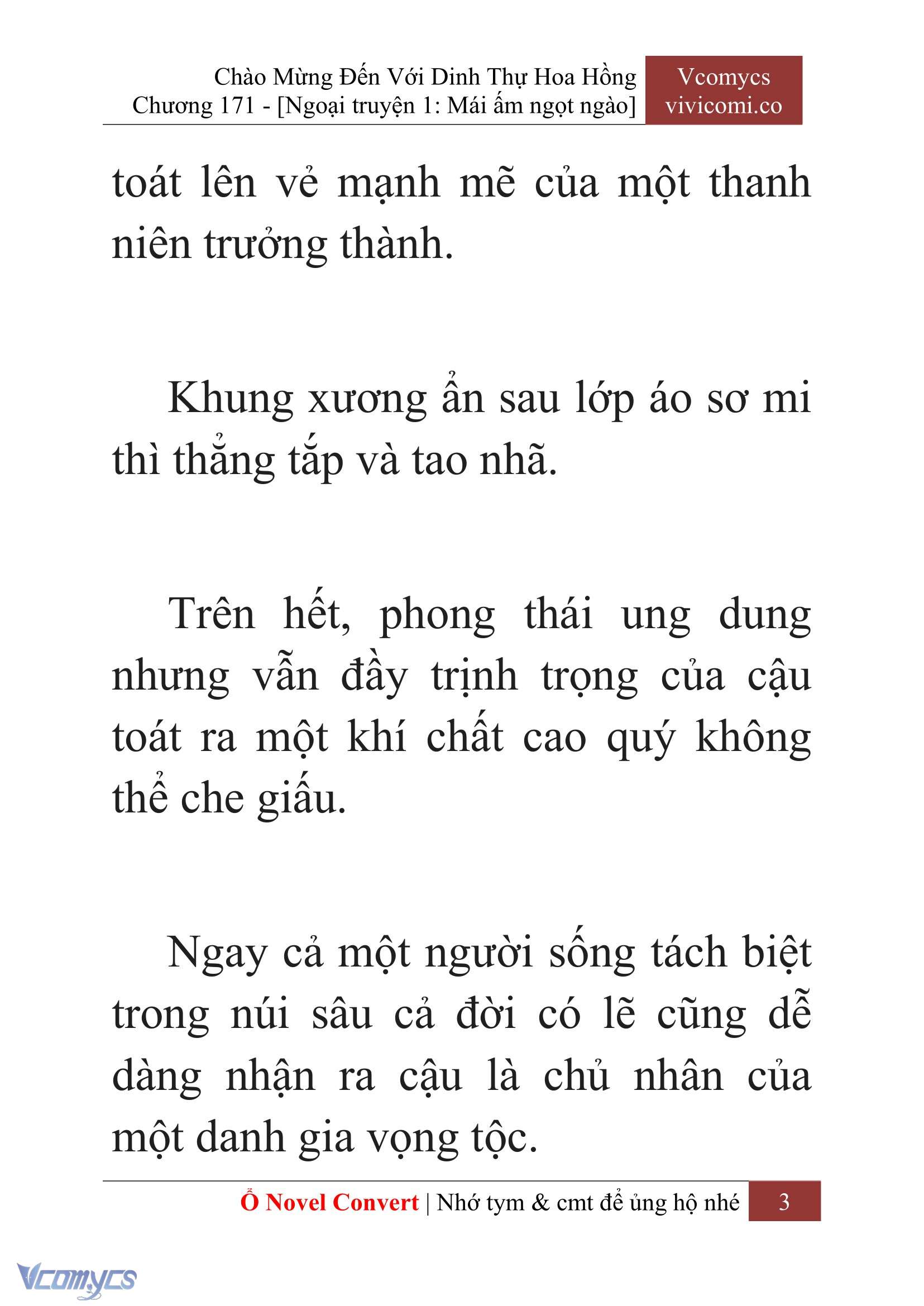 [Novel] Chào Mừng Đến Với Dinh Thự Hoa Hồng Chap 171 - Trang 2