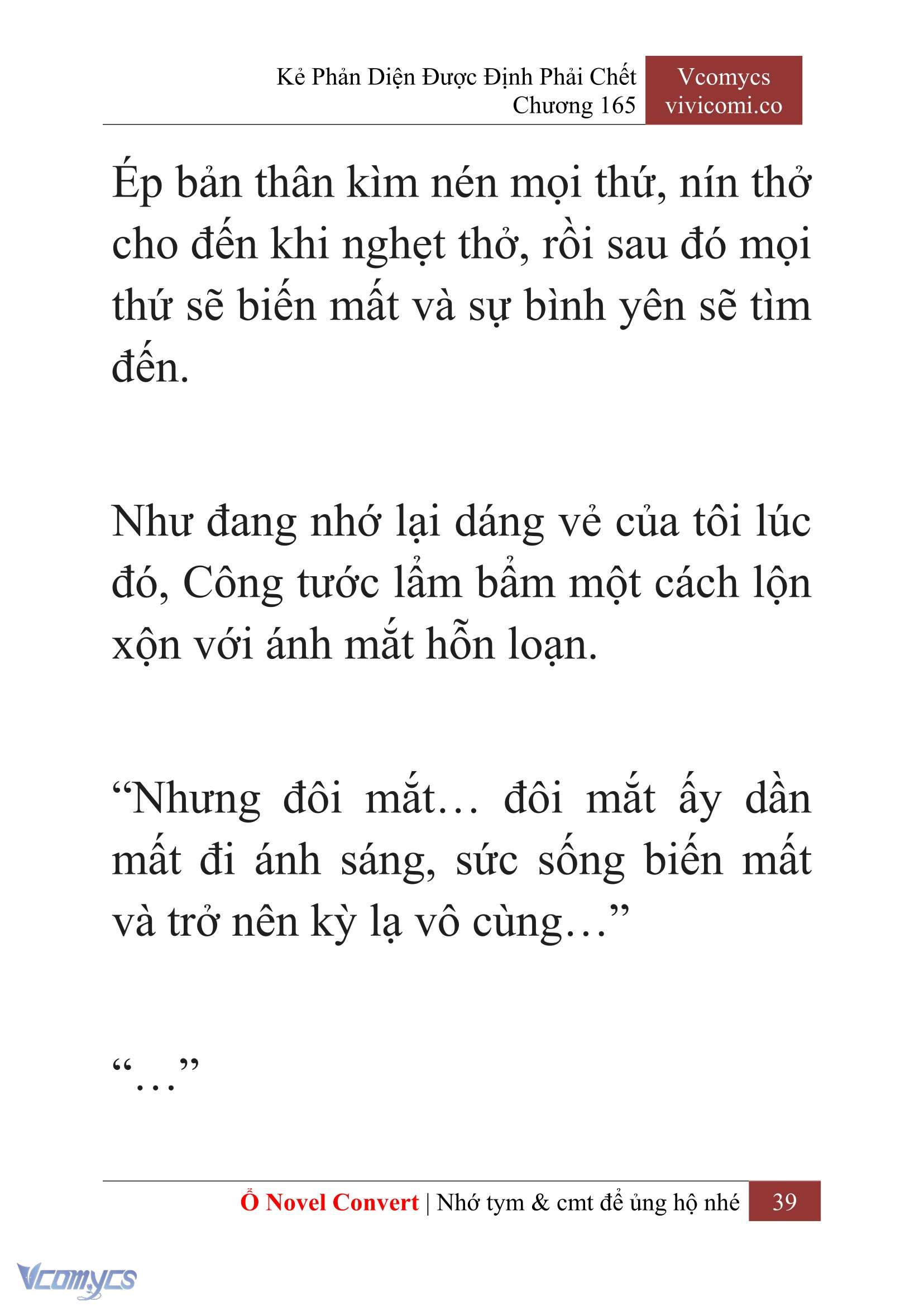[Novel] Kẻ Phản Diện Được Định Phải Chết Chap 165 - Trang 2