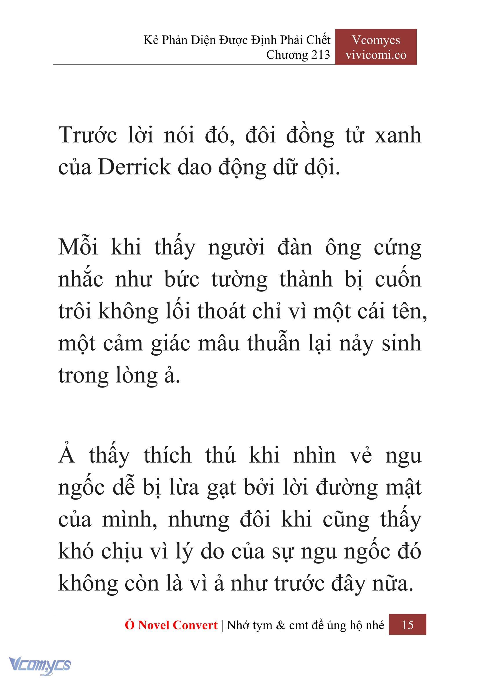 [Novel] Kẻ Phản Diện Được Định Phải Chết Chap 213 - Next Chap 214