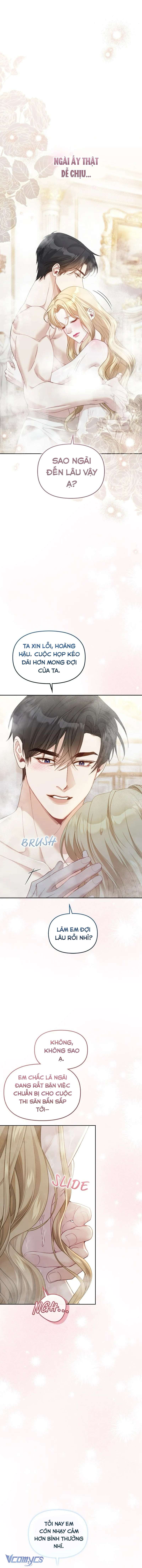 Tôi Đã Trải Qua Đêm Đầu Tiên Dù Chỉ Là Hoàng Hậu Thay Thế Chap 55 - Trang 2