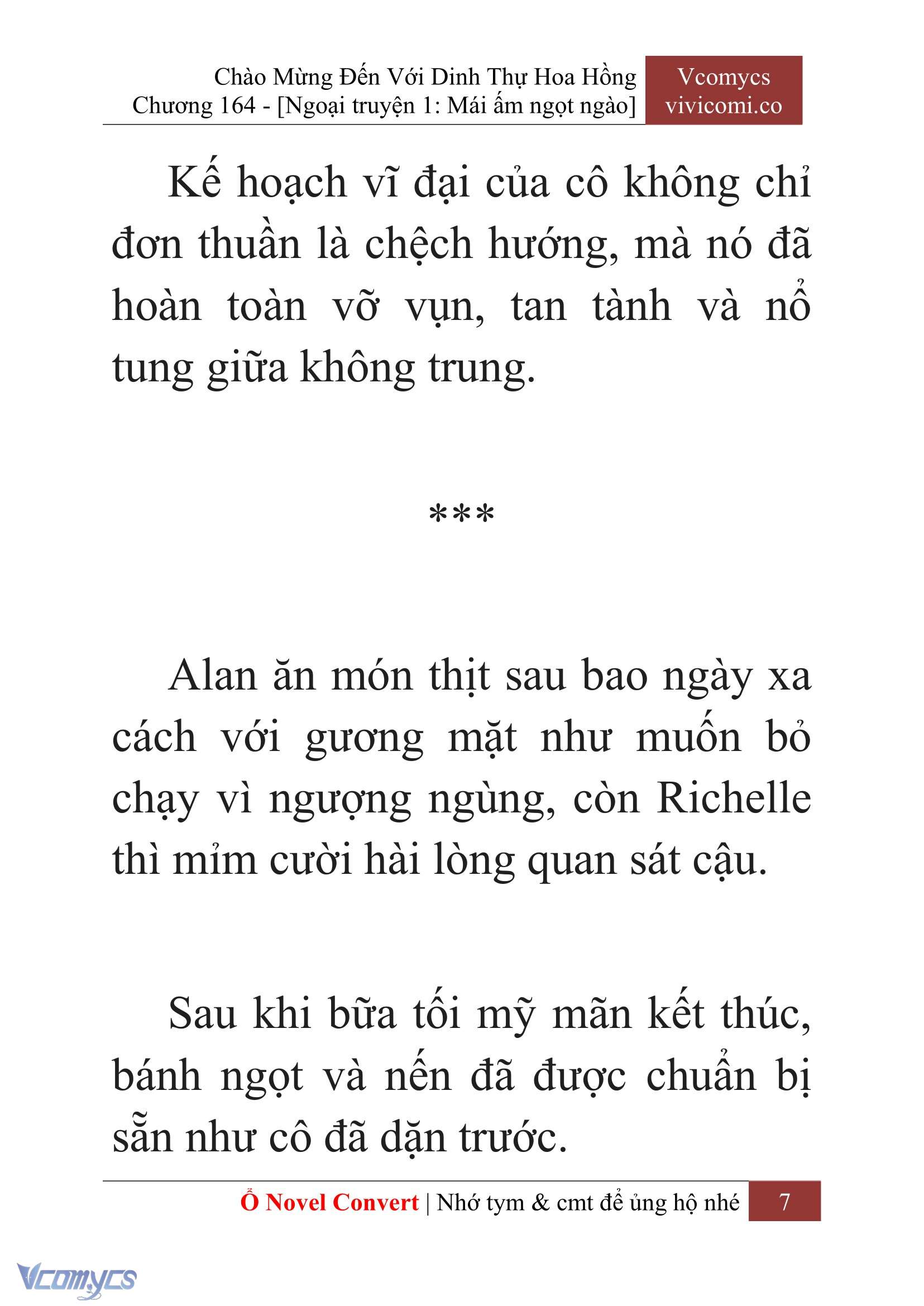 [Novel] Chào Mừng Đến Với Dinh Thự Hoa Hồng Chap 164 - Trang 2