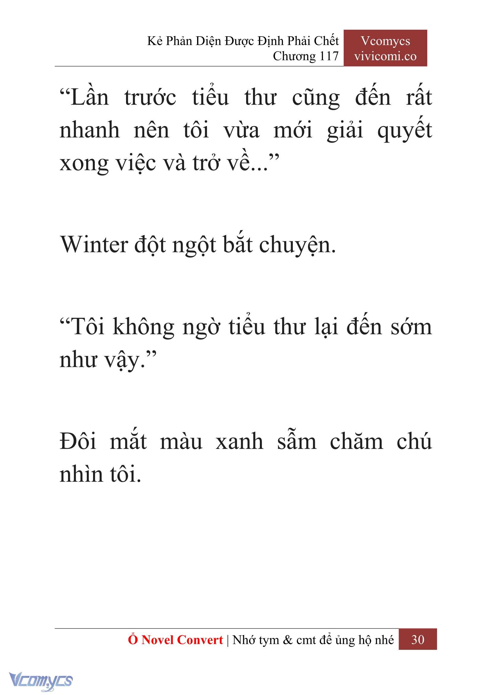 [Novel] Kẻ Phản Diện Được Định Phải Chết Chap 117 - Trang 2