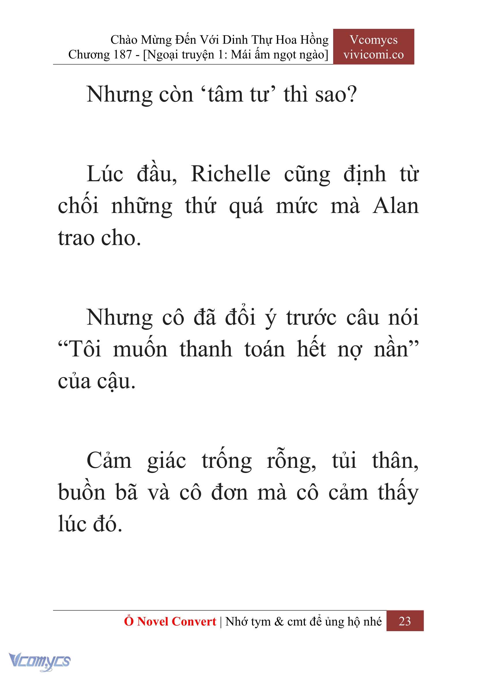 [Novel] Chào Mừng Đến Với Dinh Thự Hoa Hồng Chap 187 - Trang 2