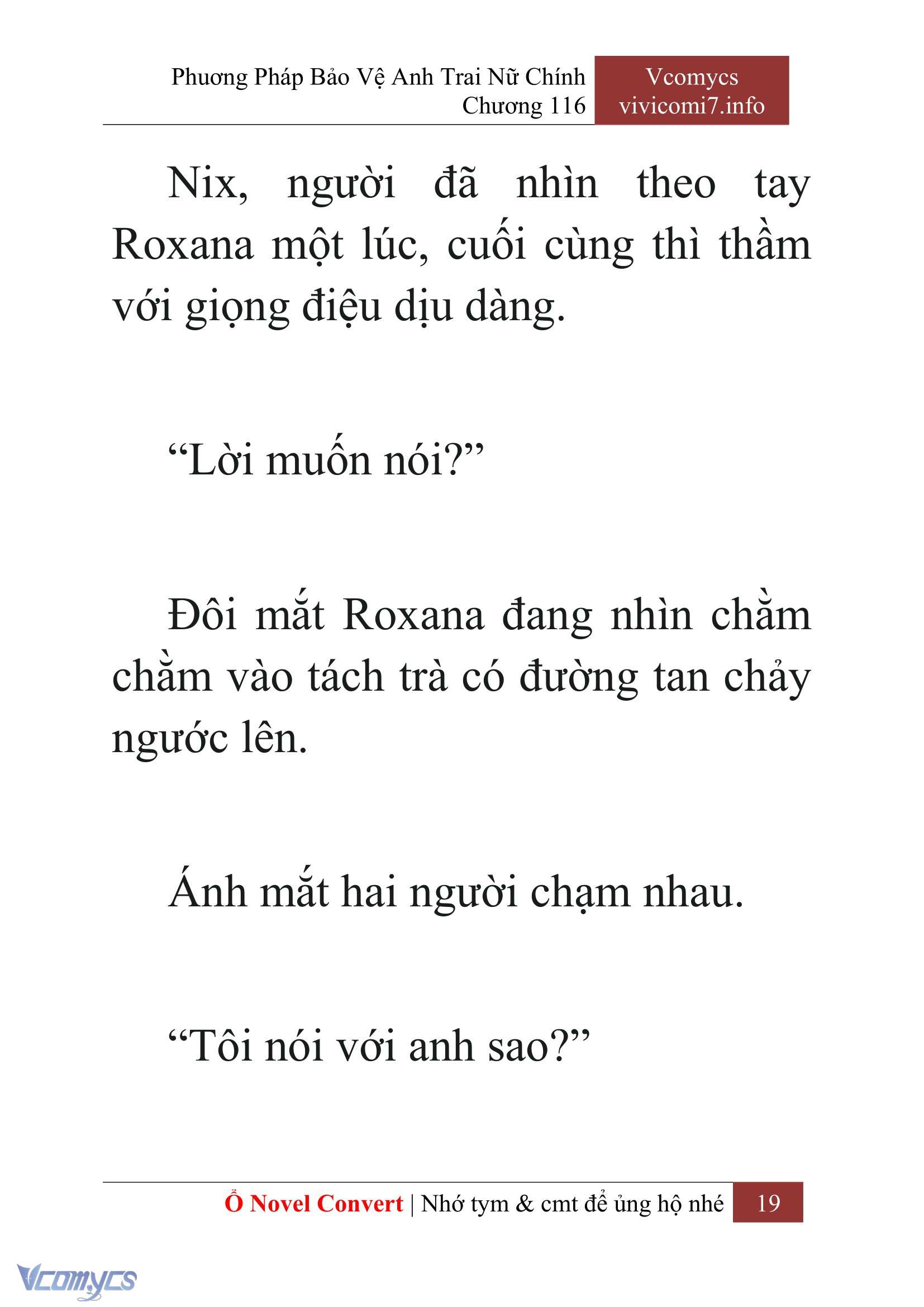 [Novel] Phương Pháp Bảo Vệ Anh Trai Nữ Chính Chap 116 - Trang 2