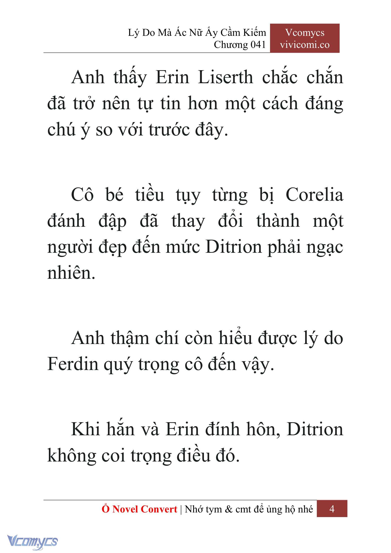 [Novel] Lý Do Mà Ác Nữ Ấy Cầm Kiếm Chap 41 - Next Chap 42