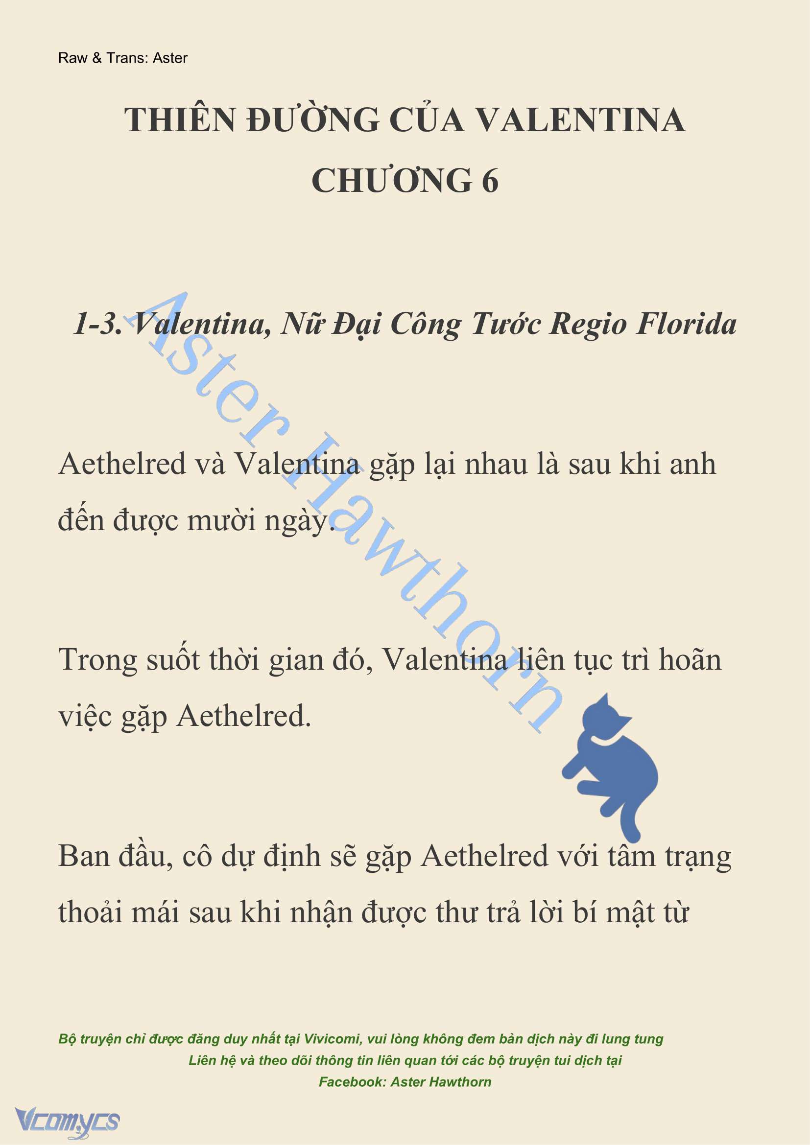 [NOVEL] Thiên Đường Của Valentina Chap 6 - Trang 2