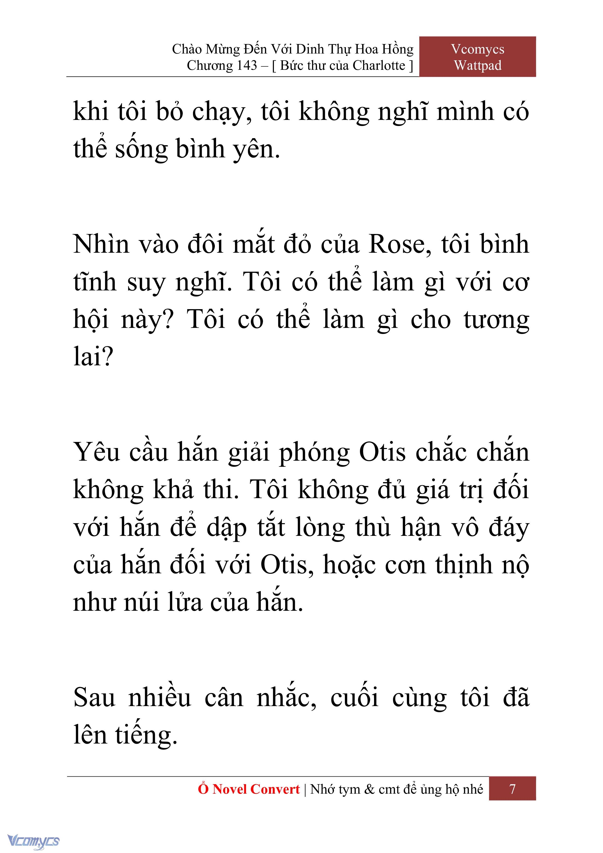 [Novel] Chào Mừng Đến Với Dinh Thự Hoa Hồng Chap 143 - Trang 2