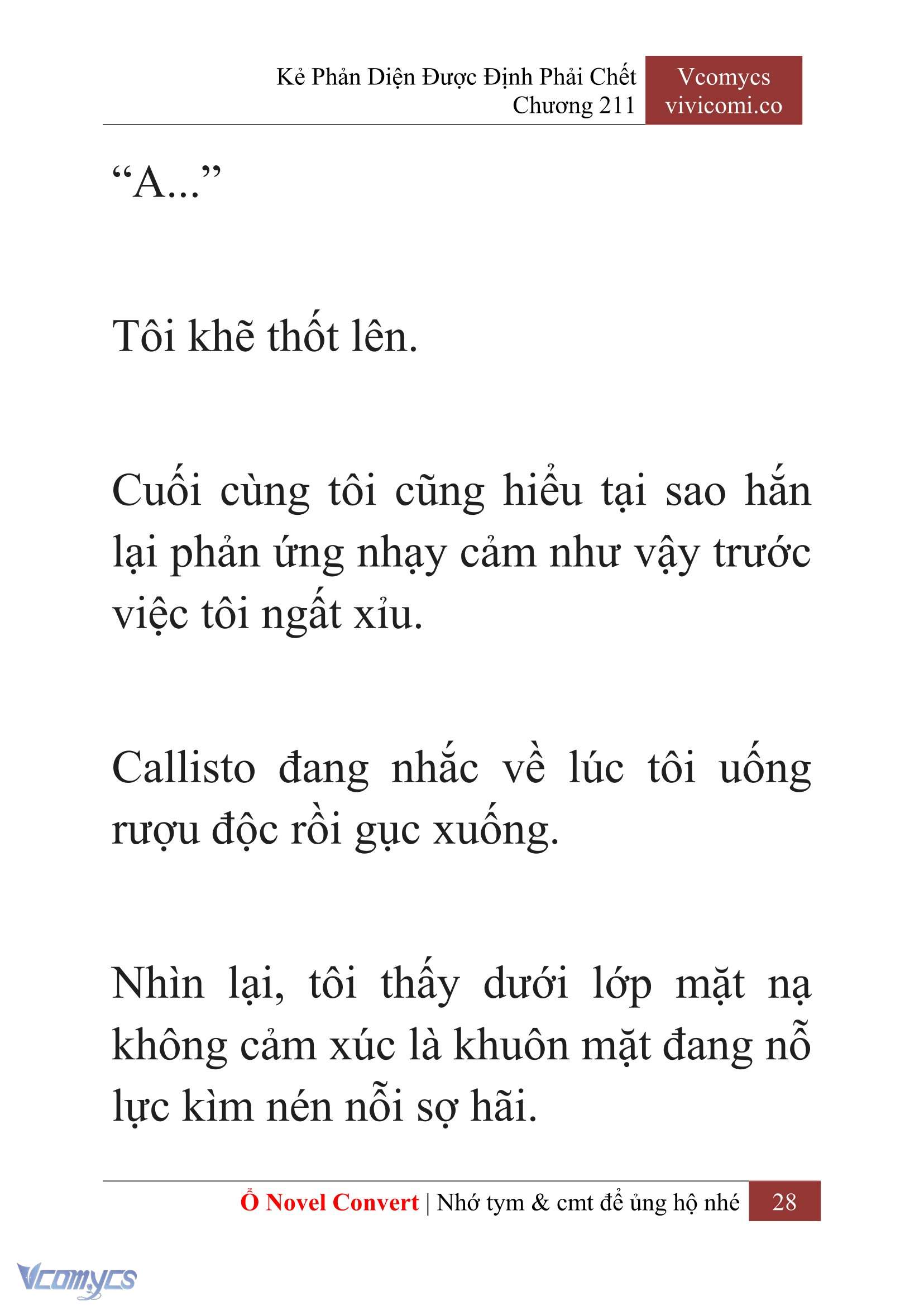[Novel] Kẻ Phản Diện Được Định Phải Chết Chap 211 - Next Chap 212