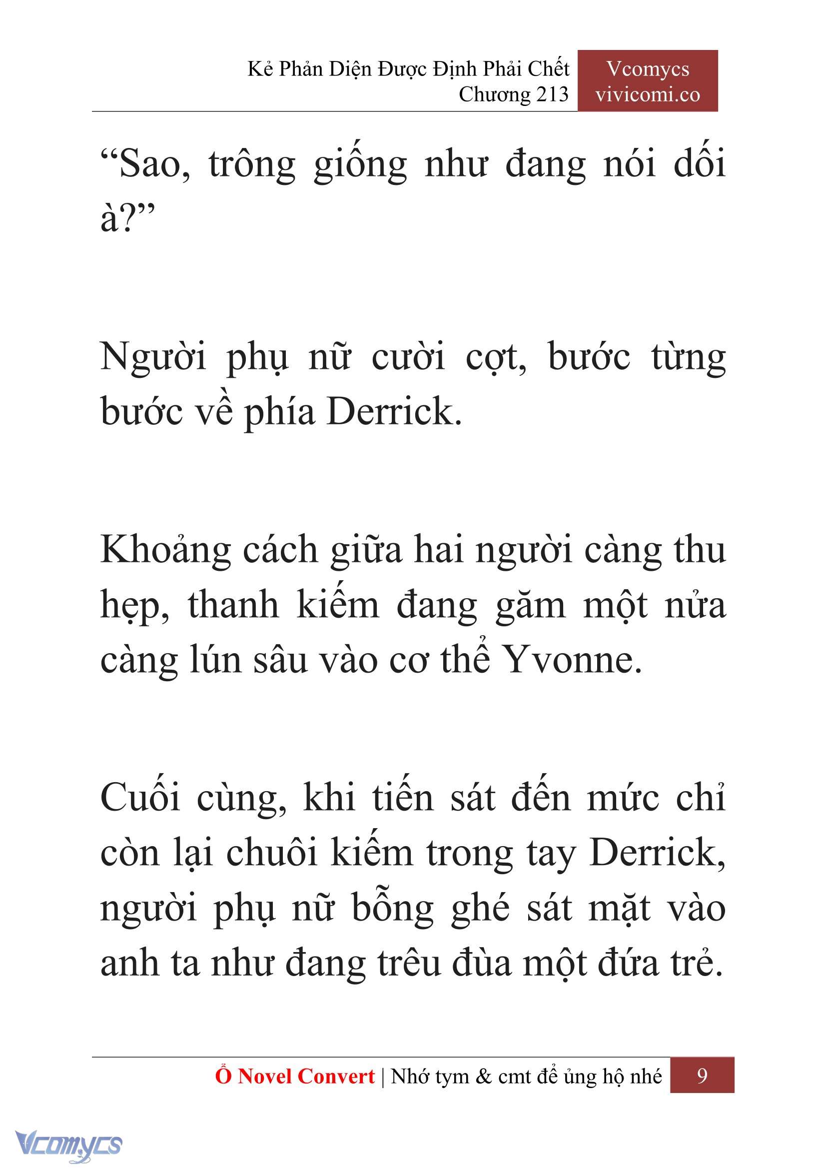 [Novel] Kẻ Phản Diện Được Định Phải Chết Chap 213 - Next Chap 214
