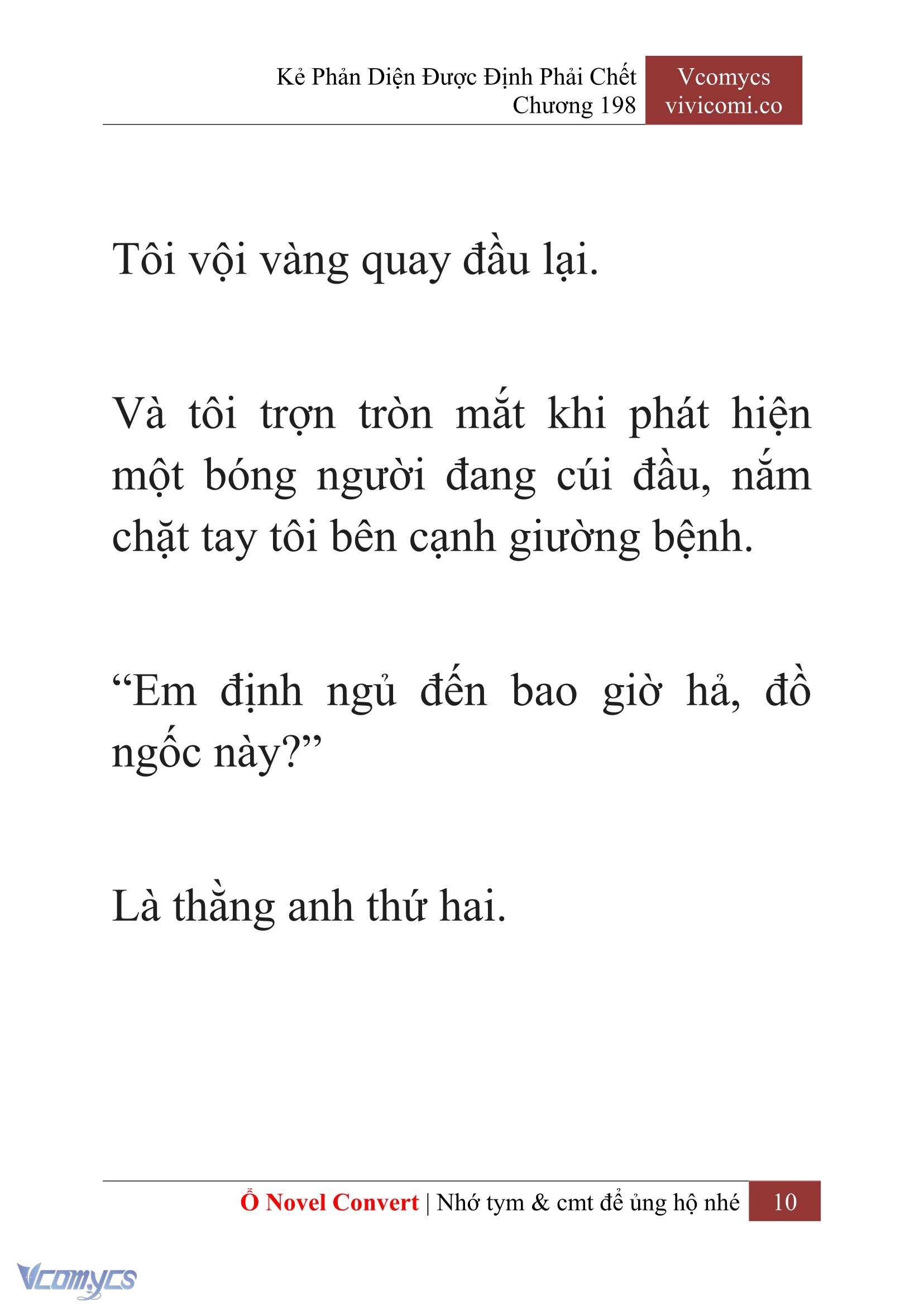 [Novel] Kẻ Phản Diện Được Định Phải Chết Chap 198 - Trang 2