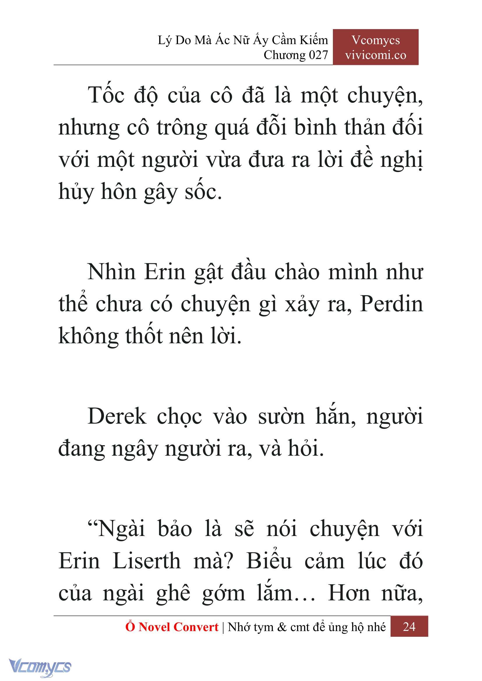 [Novel] Lý Do Mà Ác Nữ Ấy Cầm Kiếm Chap 27 - Trang 2