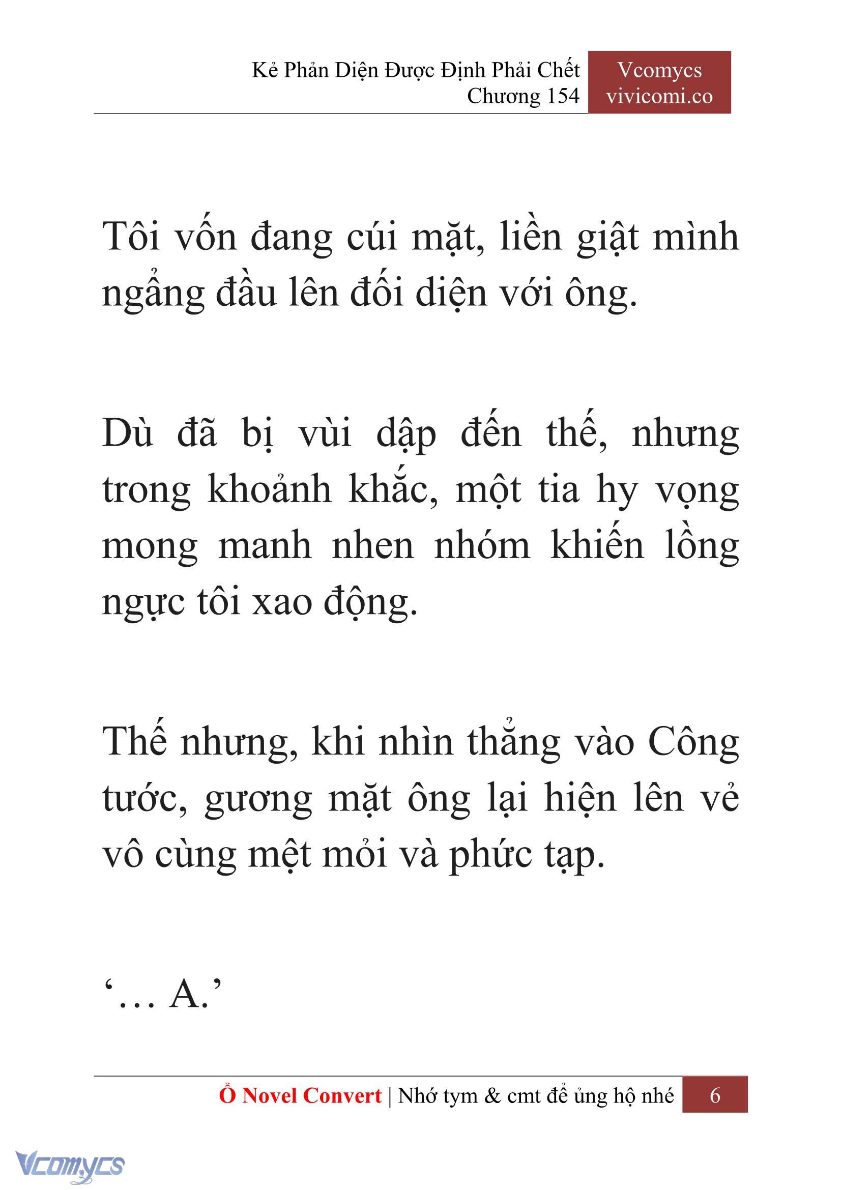 [Novel] Kẻ Phản Diện Được Định Phải Chết Chap 154 - Trang 2