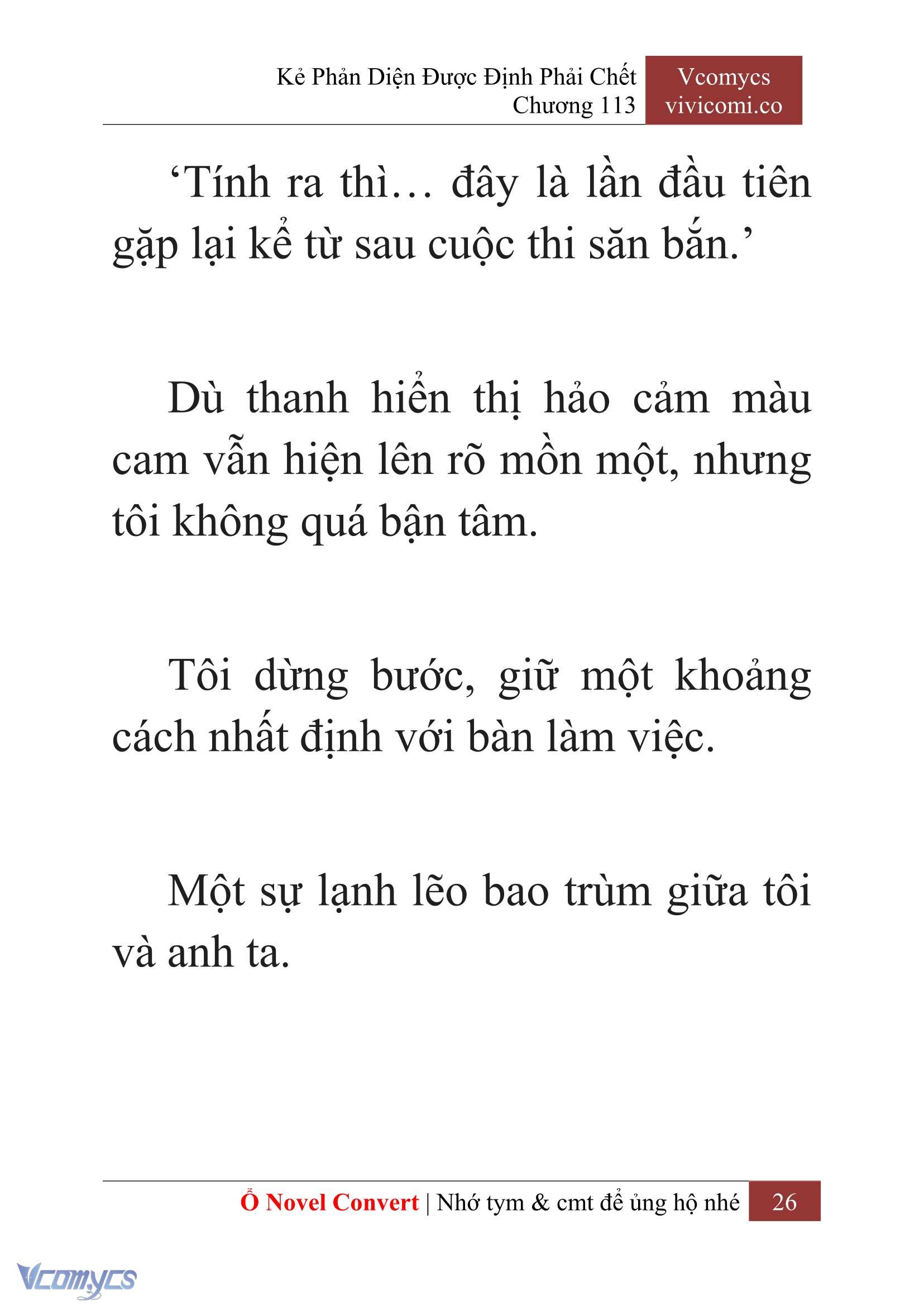 [Novel] Kẻ Phản Diện Được Định Phải Chết Chap 113 - Next Chap 114
