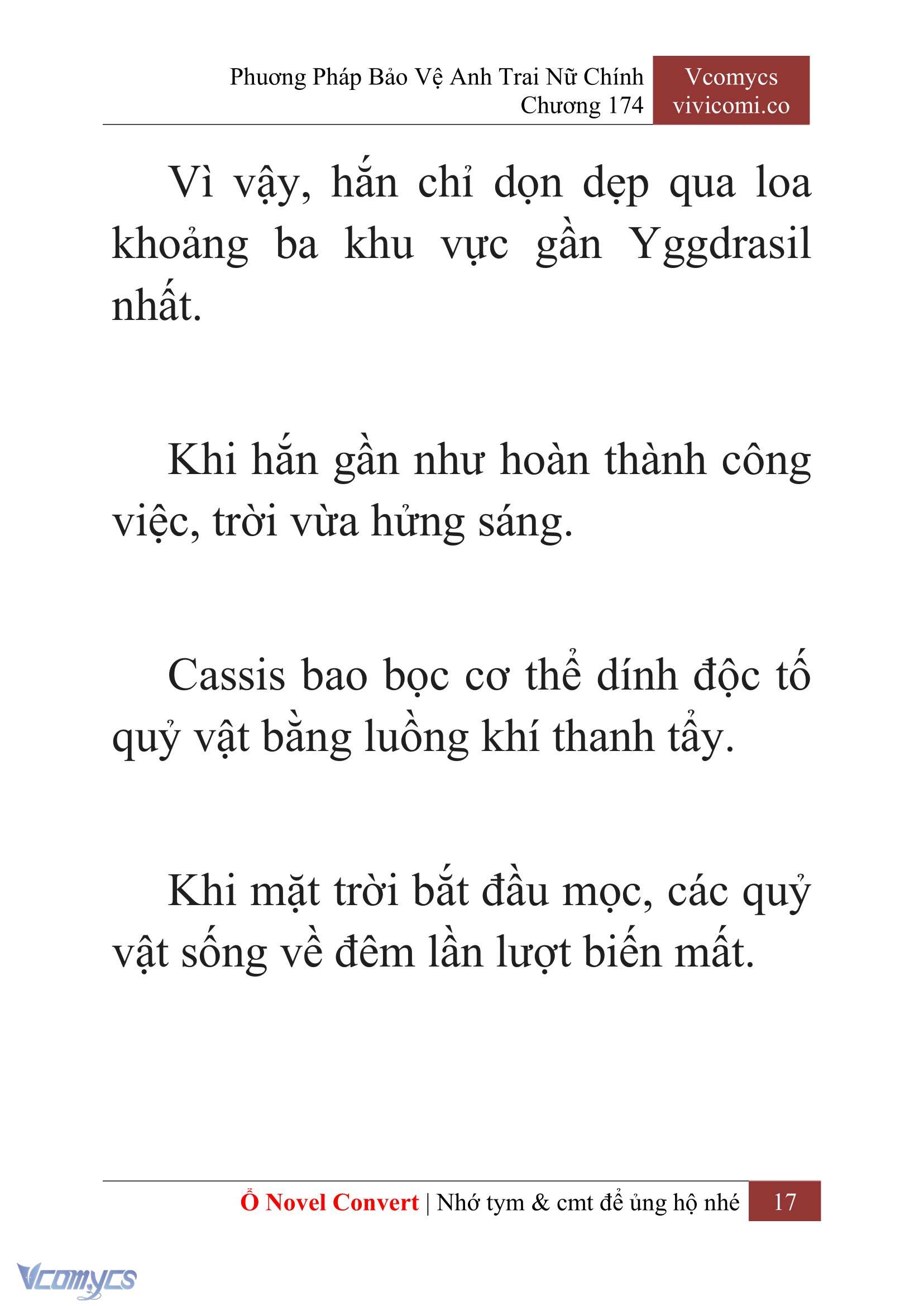 [Novel] Phương Pháp Bảo Vệ Anh Trai Nữ Chính Chap 174 - Trang 2