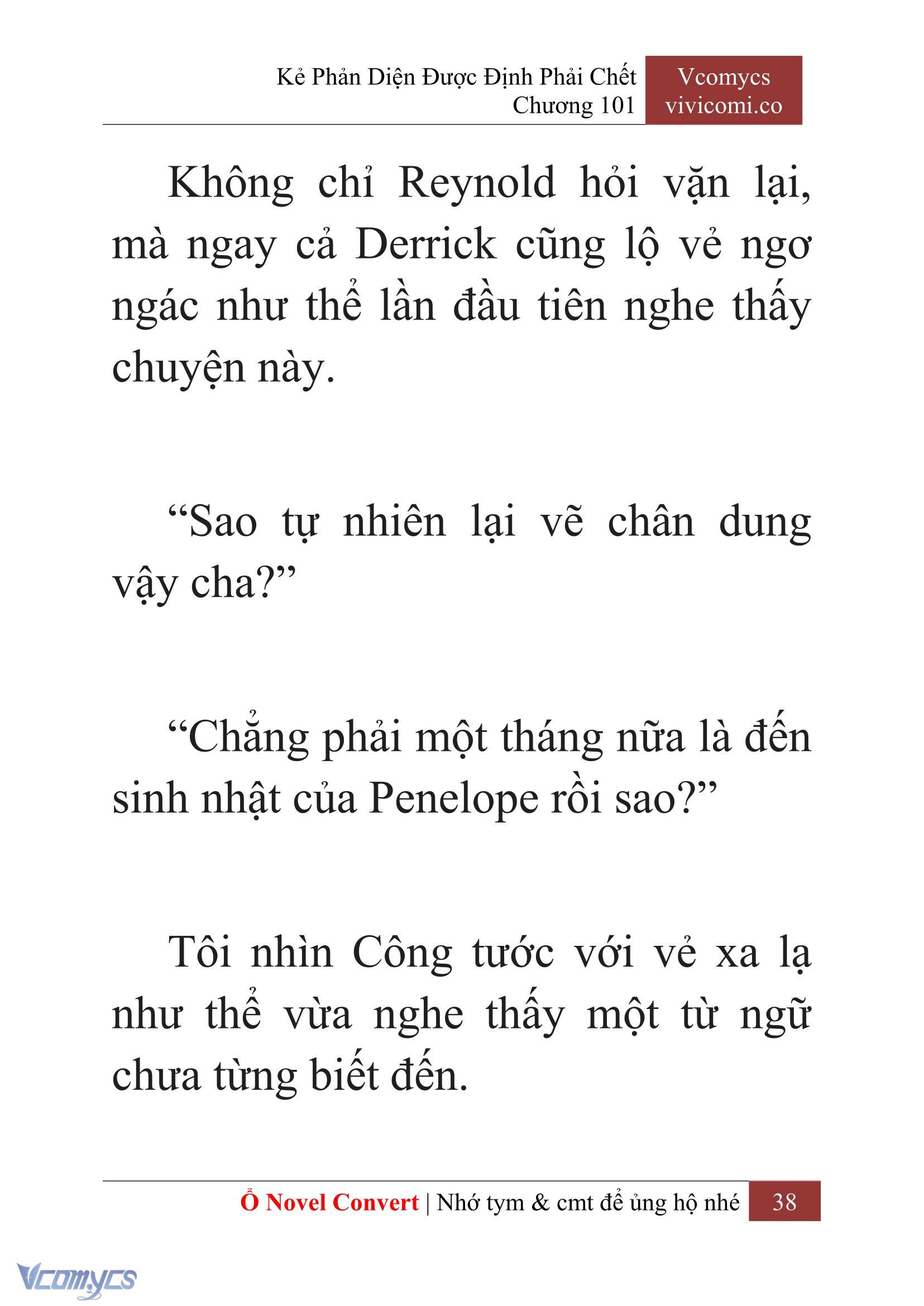 [Novel] Kẻ Phản Diện Được Định Phải Chết Chap 101 - Trang 2